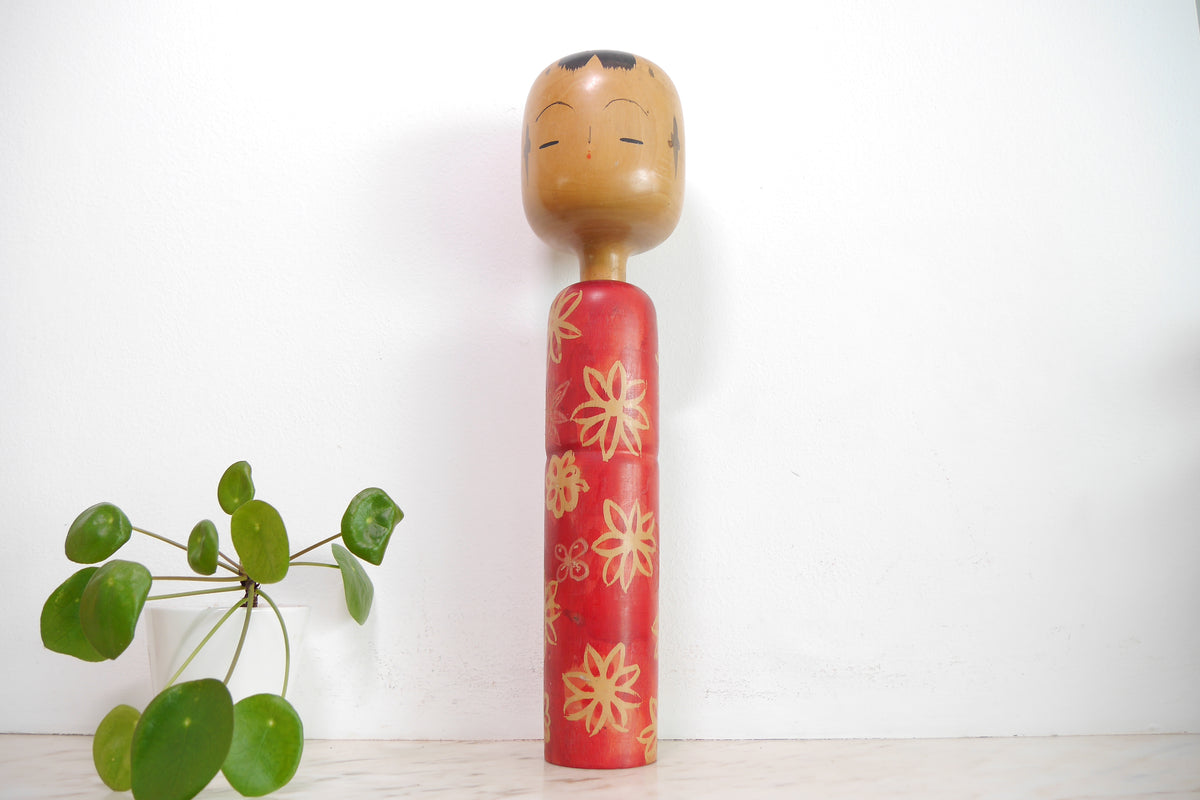 創作こけし　片瀬快平作品　2体セット　KokeshiDoll 創作こけし 片瀬快平作品 2体セット KokeshiDoll （片瀬快平
