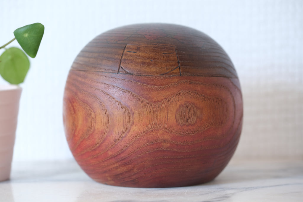 Exclusive Vintage Sosaku Kokeshi by Hideo Ishihara (1925-1999) | 9,5 cm