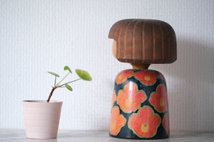 Exclusive Vintage Creative Kokeshi by Maruyama Hougetsu (1948-) | 19,5 cm