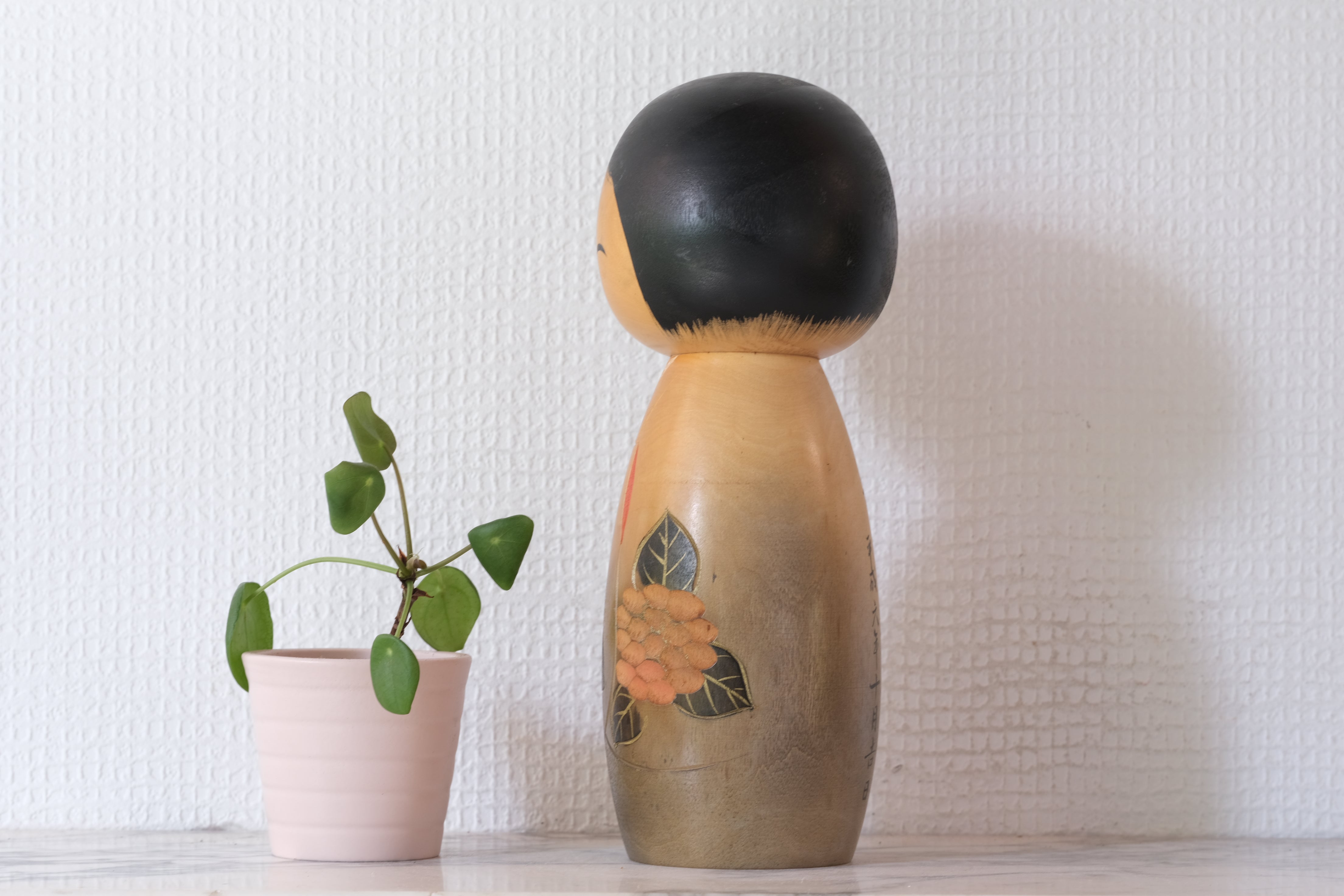 Rare Vintage Sosaku Kokeshi by Aoki Ryoka | 22,5 cm