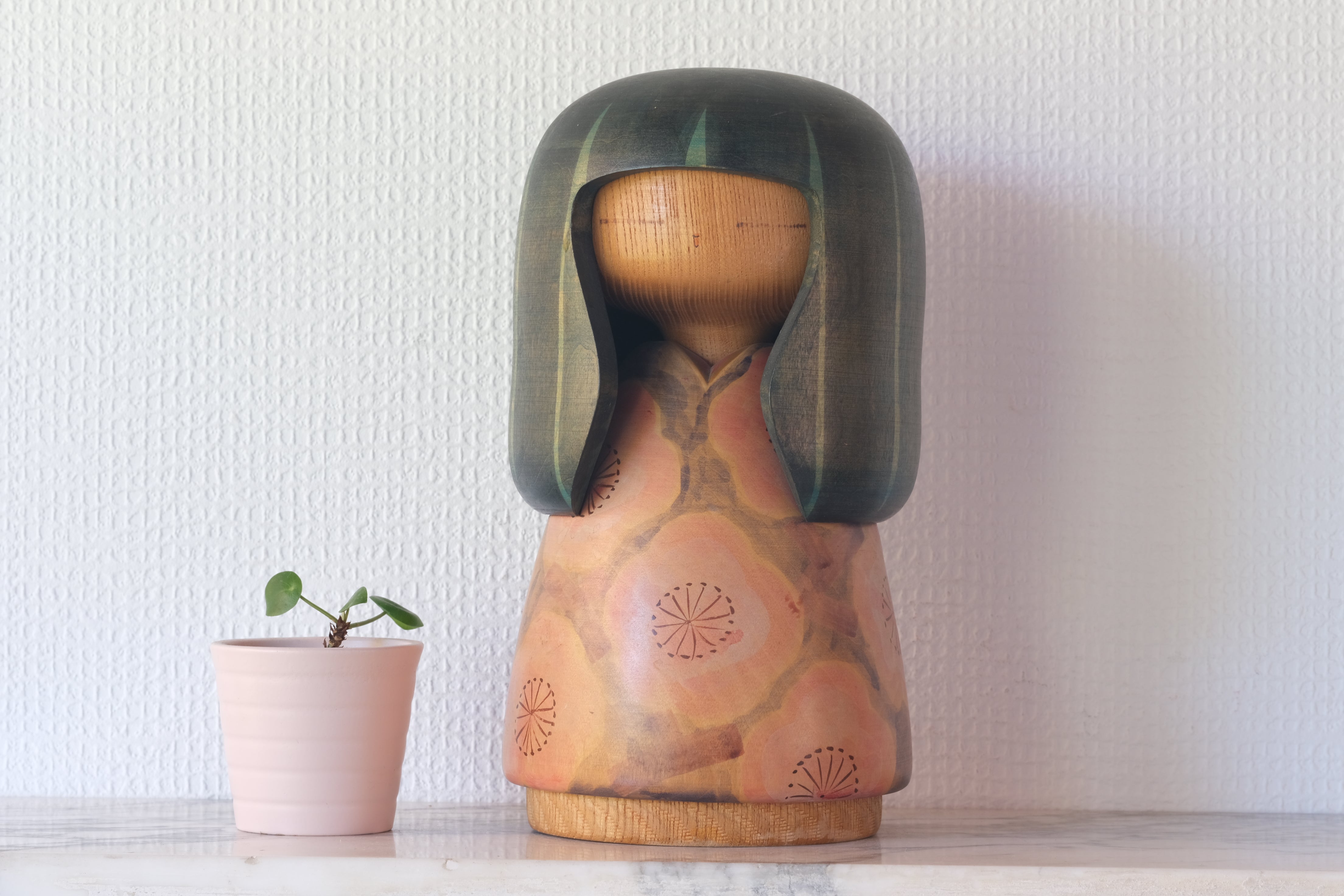 Exclusive Vintage Creative Kokeshi by Maruyama Hougetsu (1948-) | 24 cm