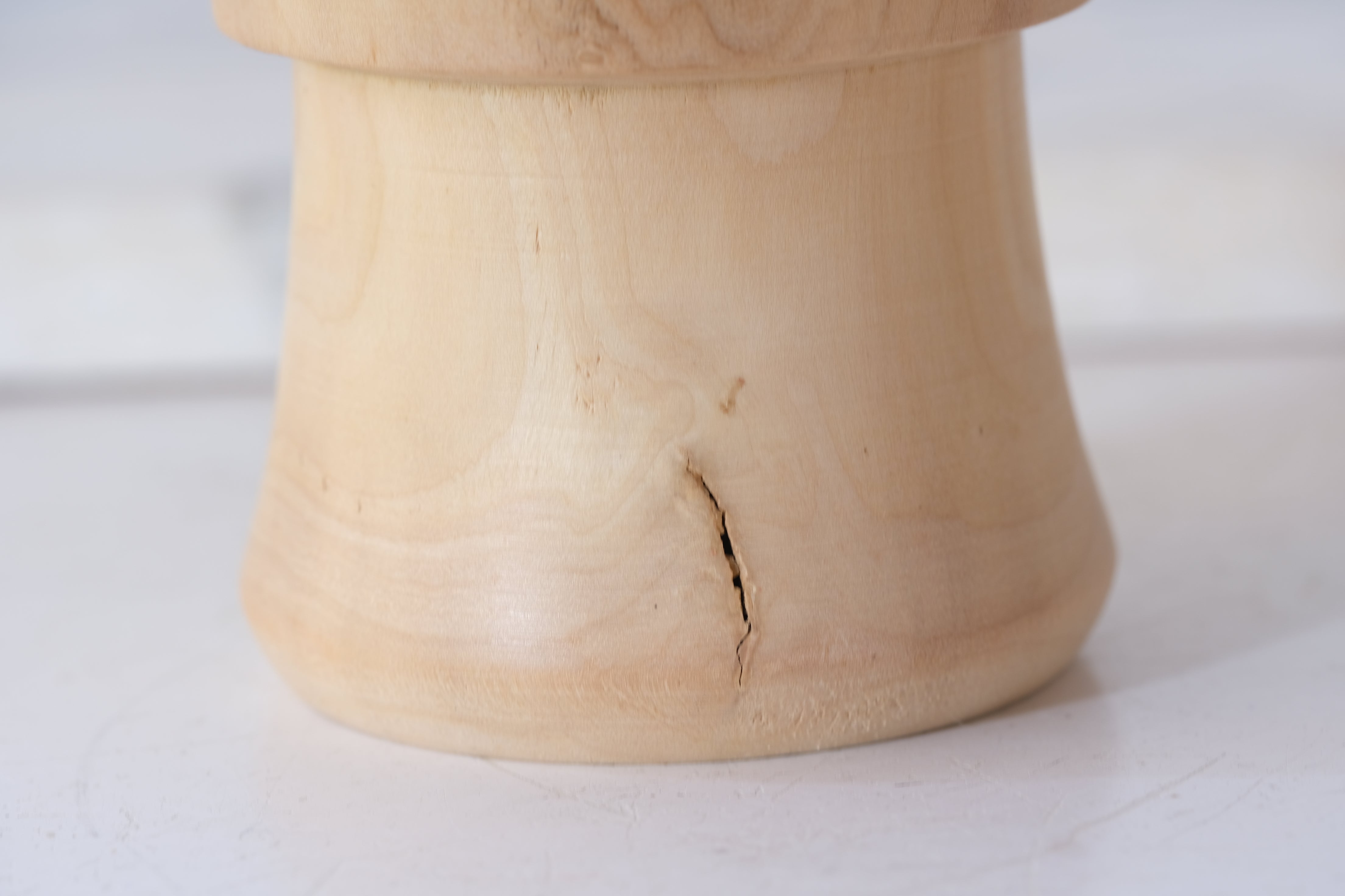 Rare Vintage Nanbu Kokeshi by Sasaki Kakuhei 佐々木覚平 (1933 - 2007) | Hat | 19,5 cm