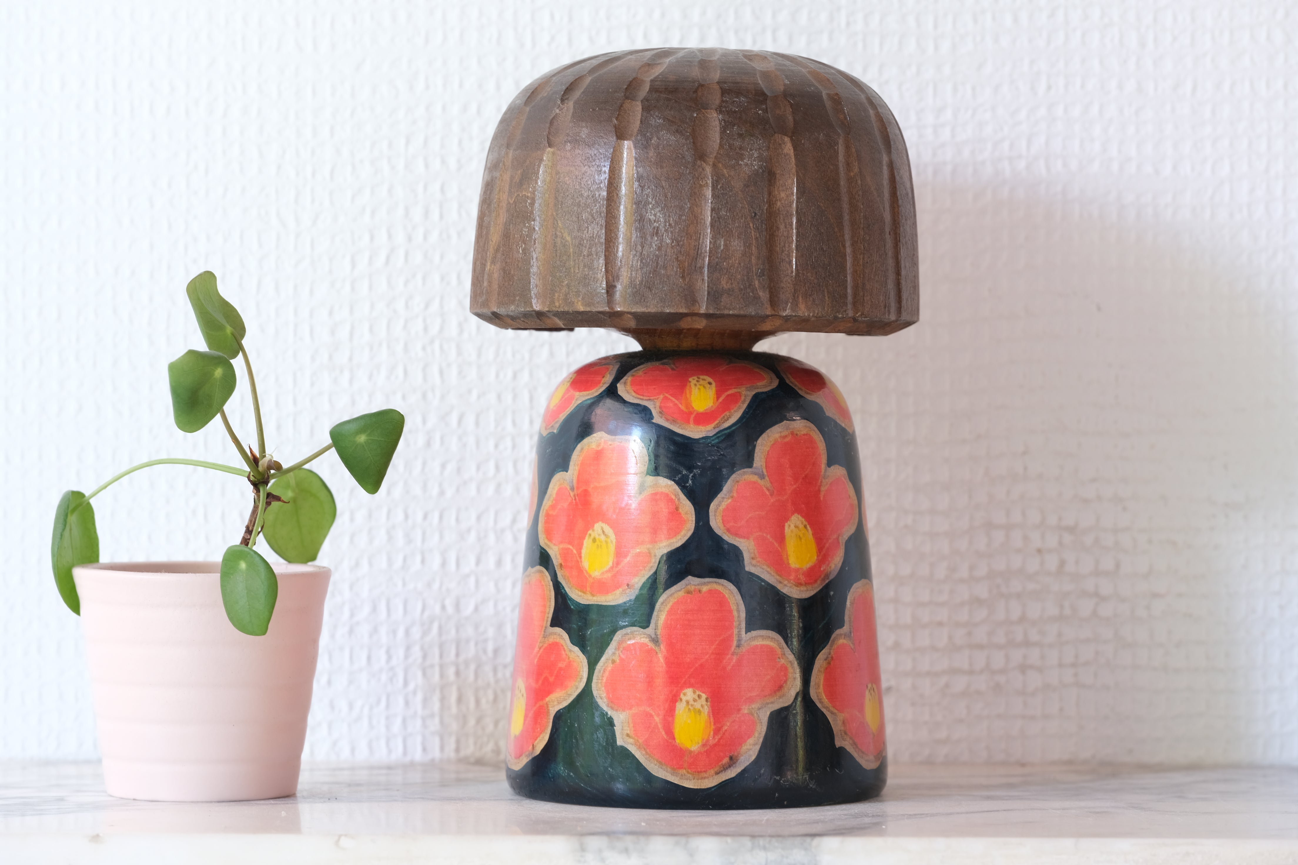 Exclusive Vintage Creative Kokeshi by Maruyama Hougetsu (1948-) | 19 cm