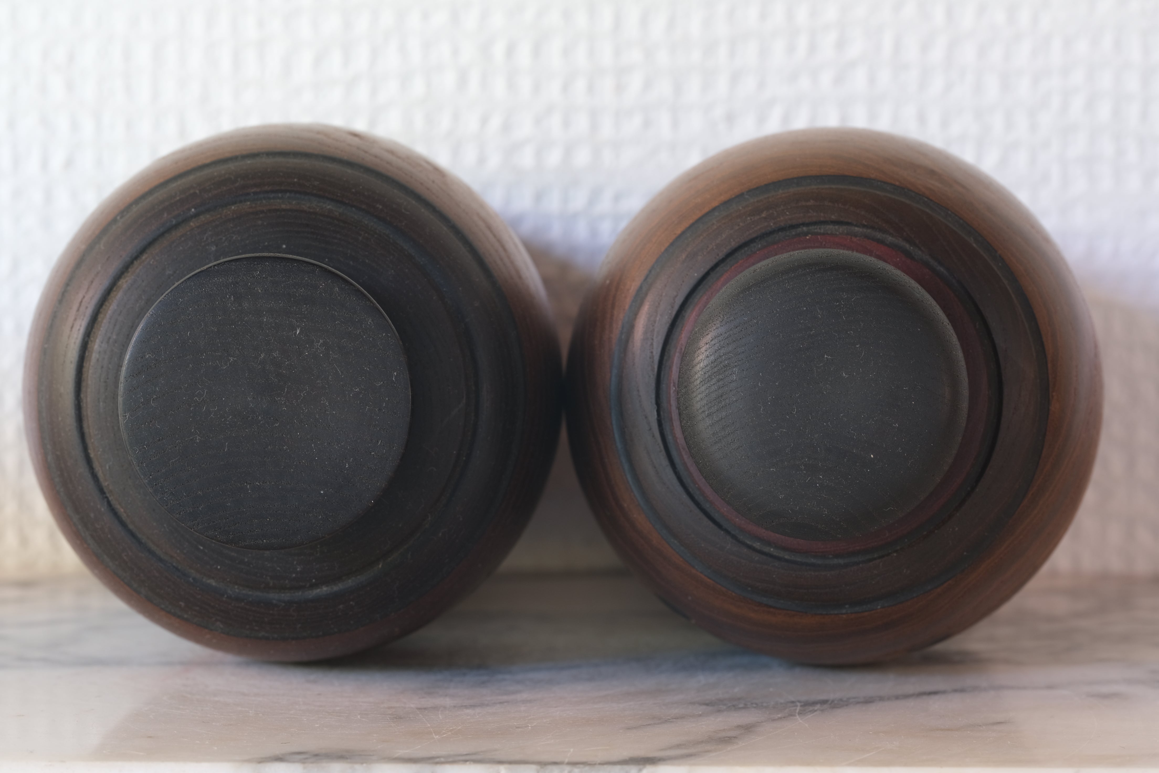 Pair of Vintage Creative Kokeshi by Sanpei Yamanaka (1926-2012) | 16 cm