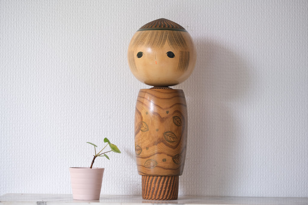 Large Vintage Creative Kokeshi by Tamura Noboru | 34 cm