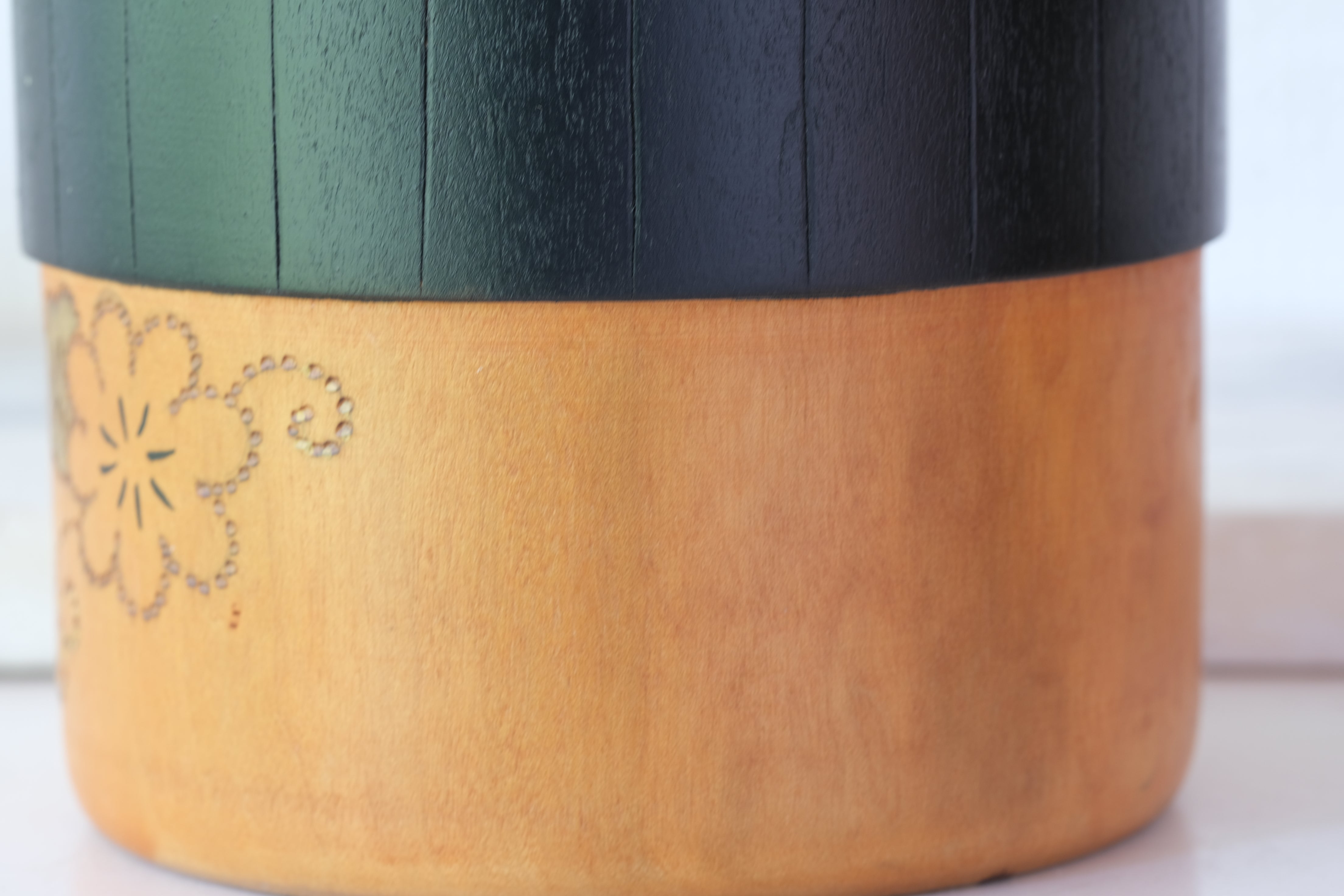 Exclusive Vintage Creative Kokeshi By Yoshio Otani (1936- ) |Titled:  いにしえ - Inishie - Ancient Times | 21,5 cm