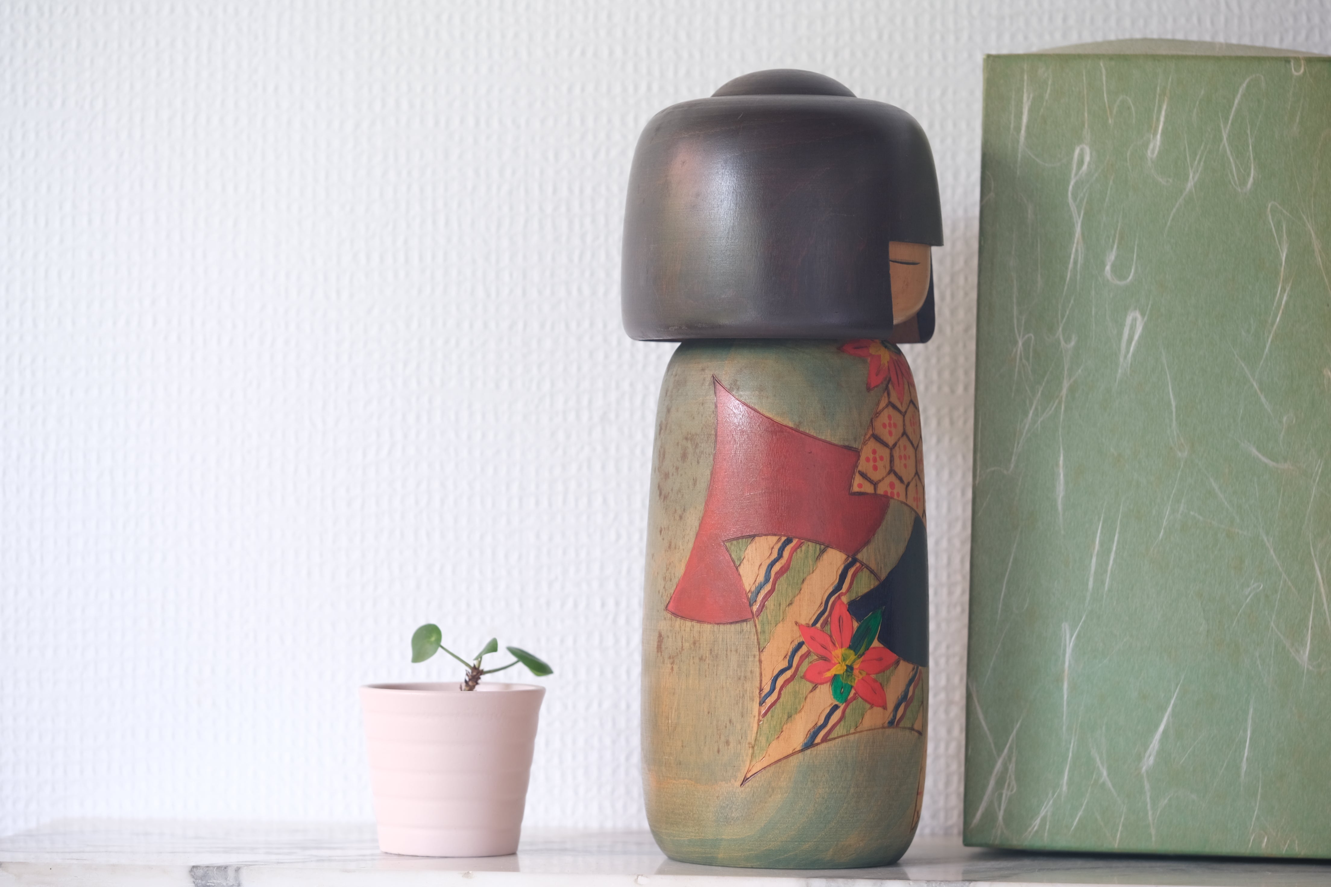 Vintage Gumma Kokeshi By Yuji Kawase 川瀬祐志作 (1938-) | With Box | 27,5 cm