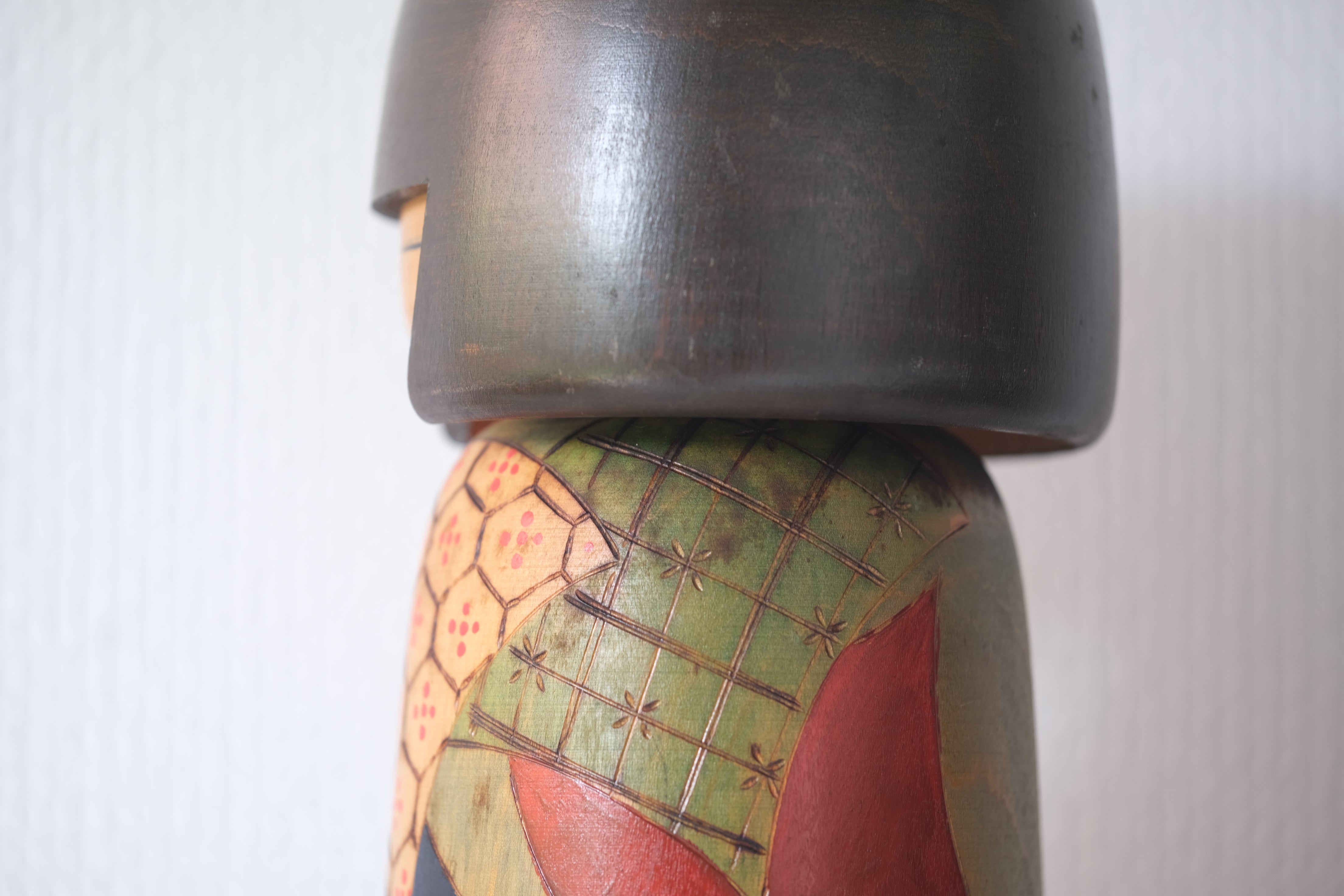 Vintage Gumma Kokeshi By Yuji Kawase 川瀬祐志作 (1938-) | With Box | 27,5 cm