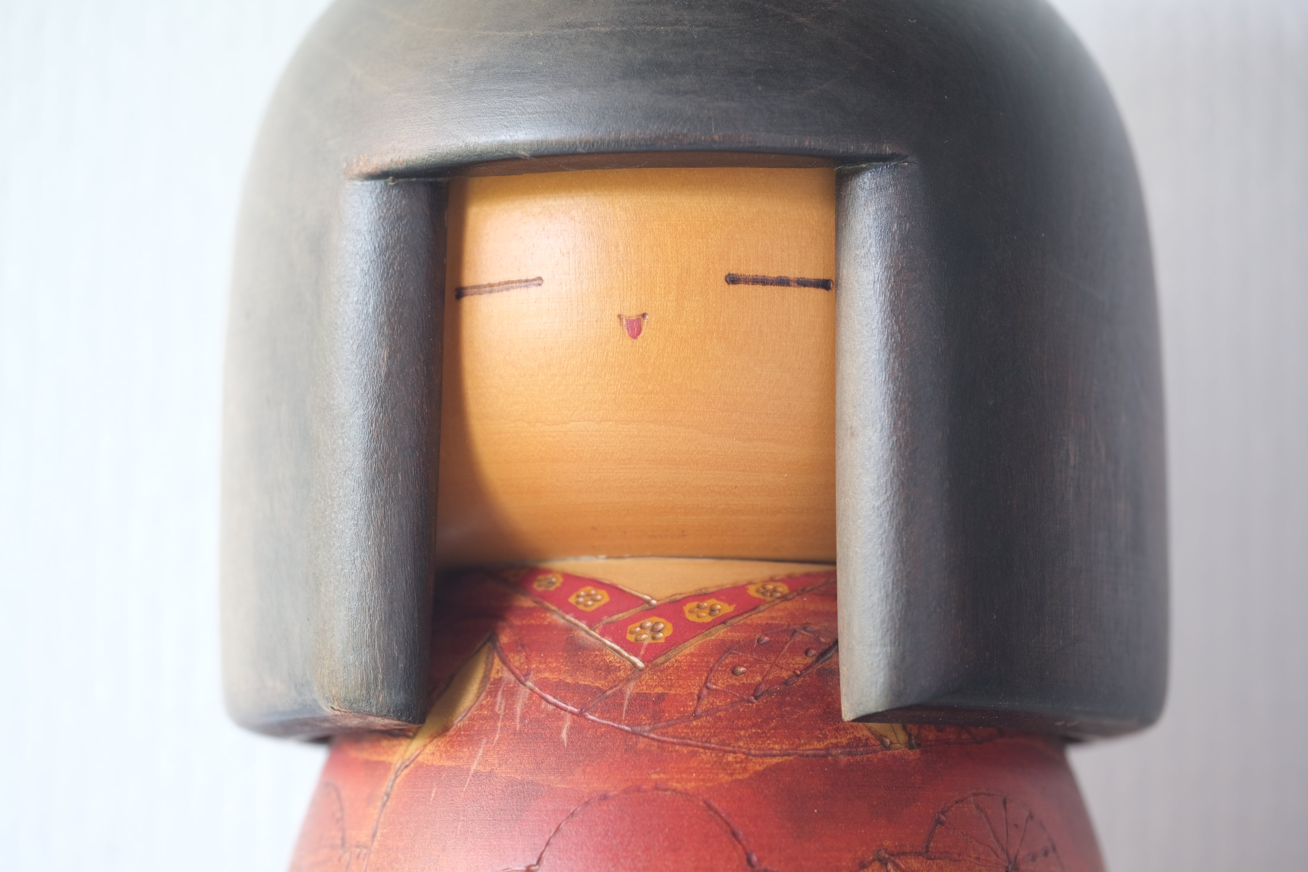 Rare Vintage Gumma Kokeshi By Kato Tatsuo (1940-) | 31 cm