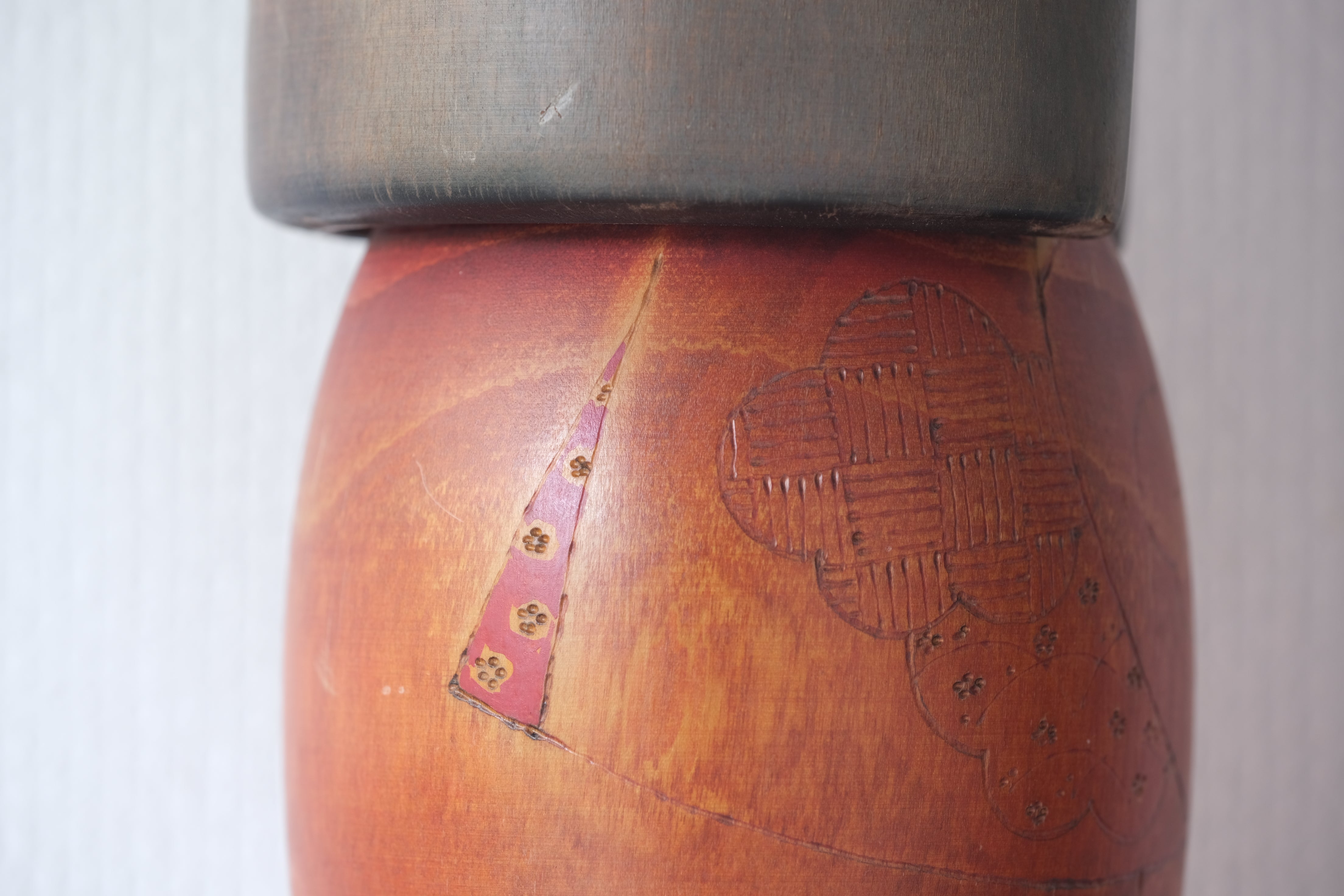 Rare Vintage Gumma Kokeshi By Kato Tatsuo (1940-) | 31 cm