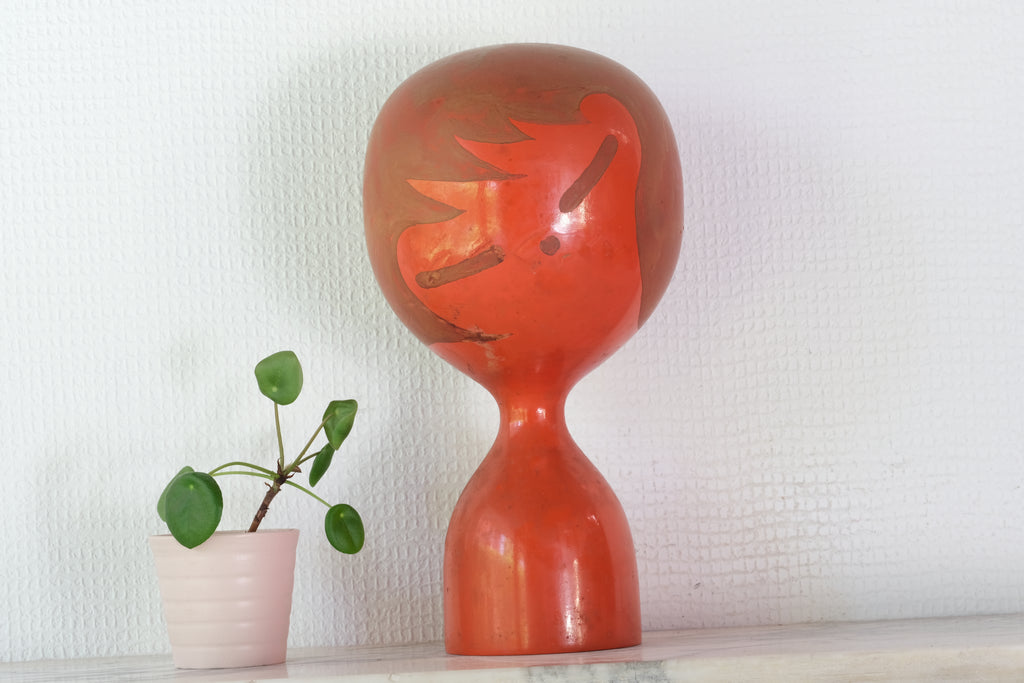 Exclusive Vintage Sosaku Kokeshi by Hideo Ishihara (1925-1999) | 25,5 cm