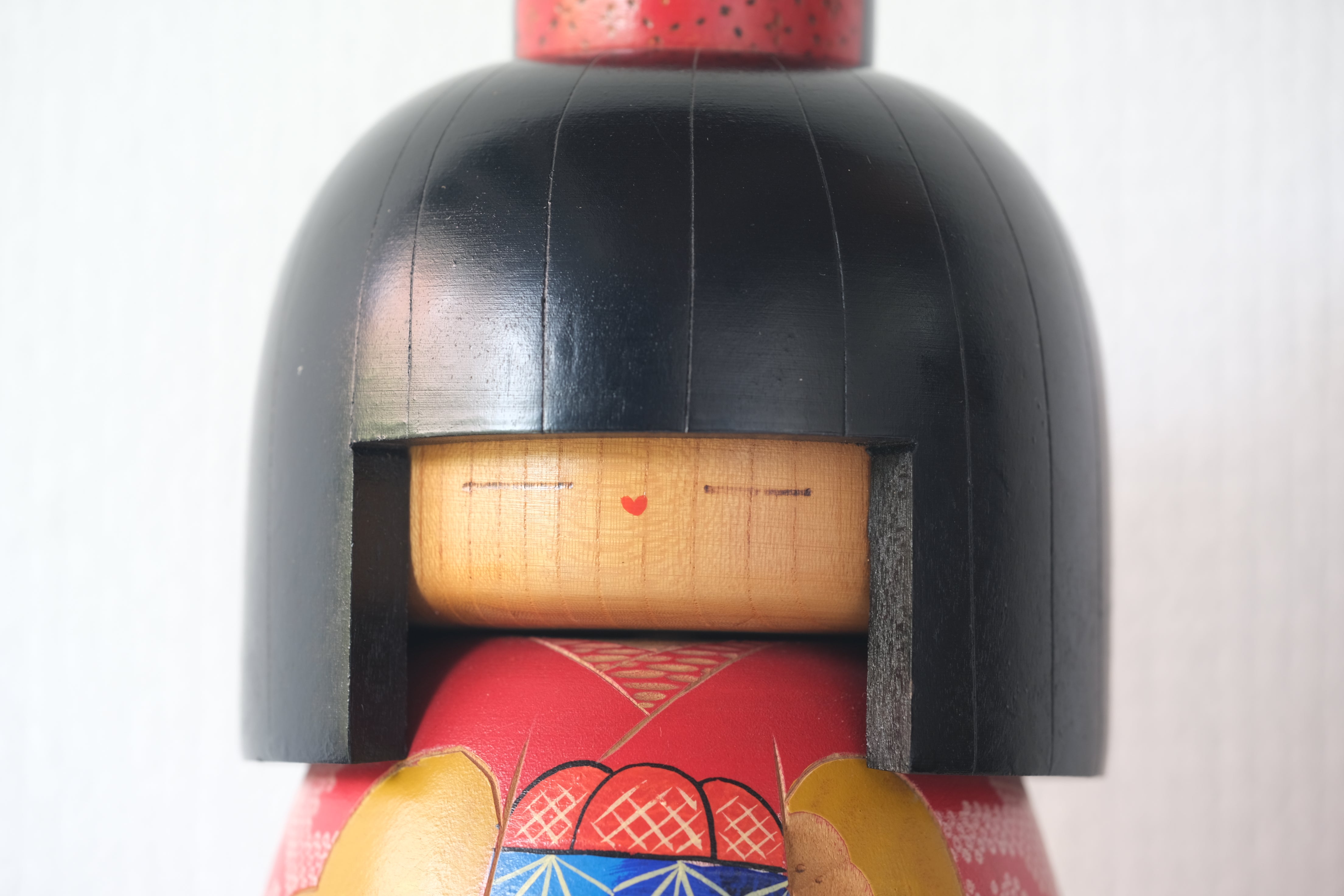 Rare Vintage Gumma Kokeshi By Kazuo Takamizawa 高見沢一夫 (1927-) | With Original Box | 23 cm