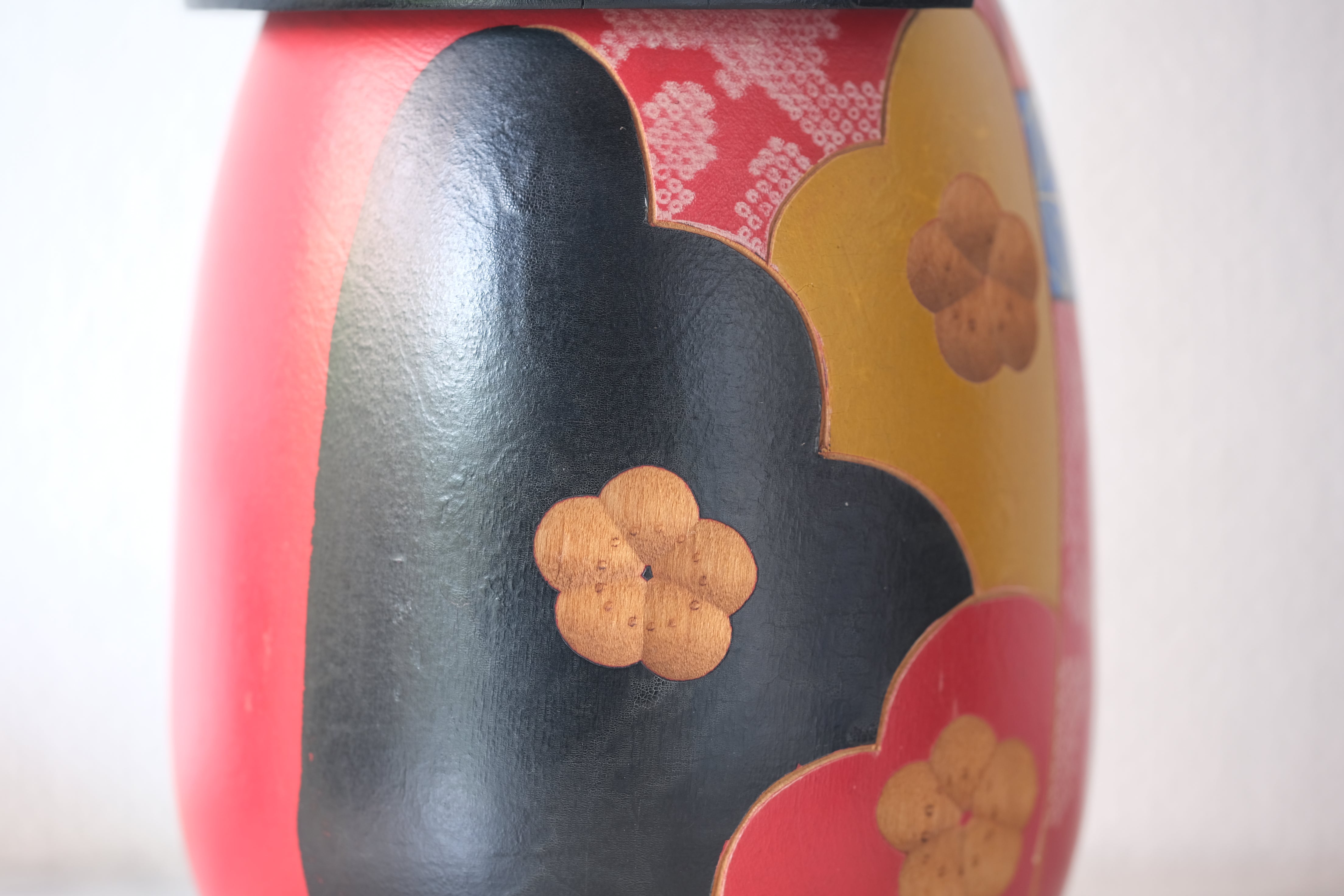 Rare Vintage Gumma Kokeshi By Kazuo Takamizawa 高見沢一夫 (1927-) | With Original Box | 23 cm