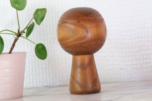 Vintage Sosaku Kokeshi by Hideo Ishihara (1925-1999) | 11 cm