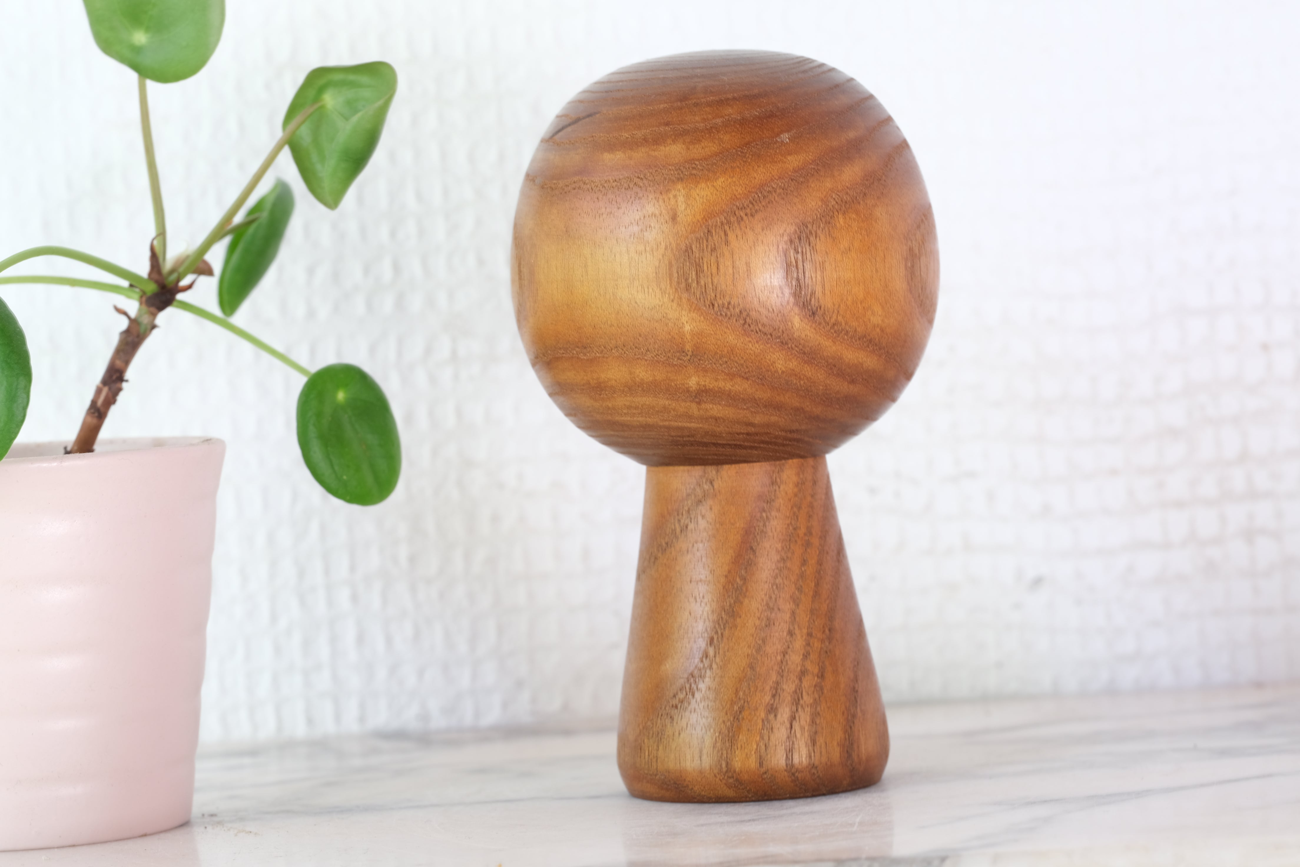Vintage Sosaku Kokeshi by Hideo Ishihara (1925-1999) | 11 cm