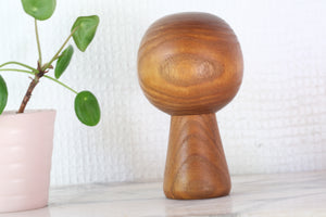Vintage Sosaku Kokeshi by Hideo Ishihara (1925-1999) | 11 cm