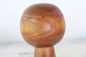 Vintage Sosaku Kokeshi by Hideo Ishihara (1925-1999) | 11 cm