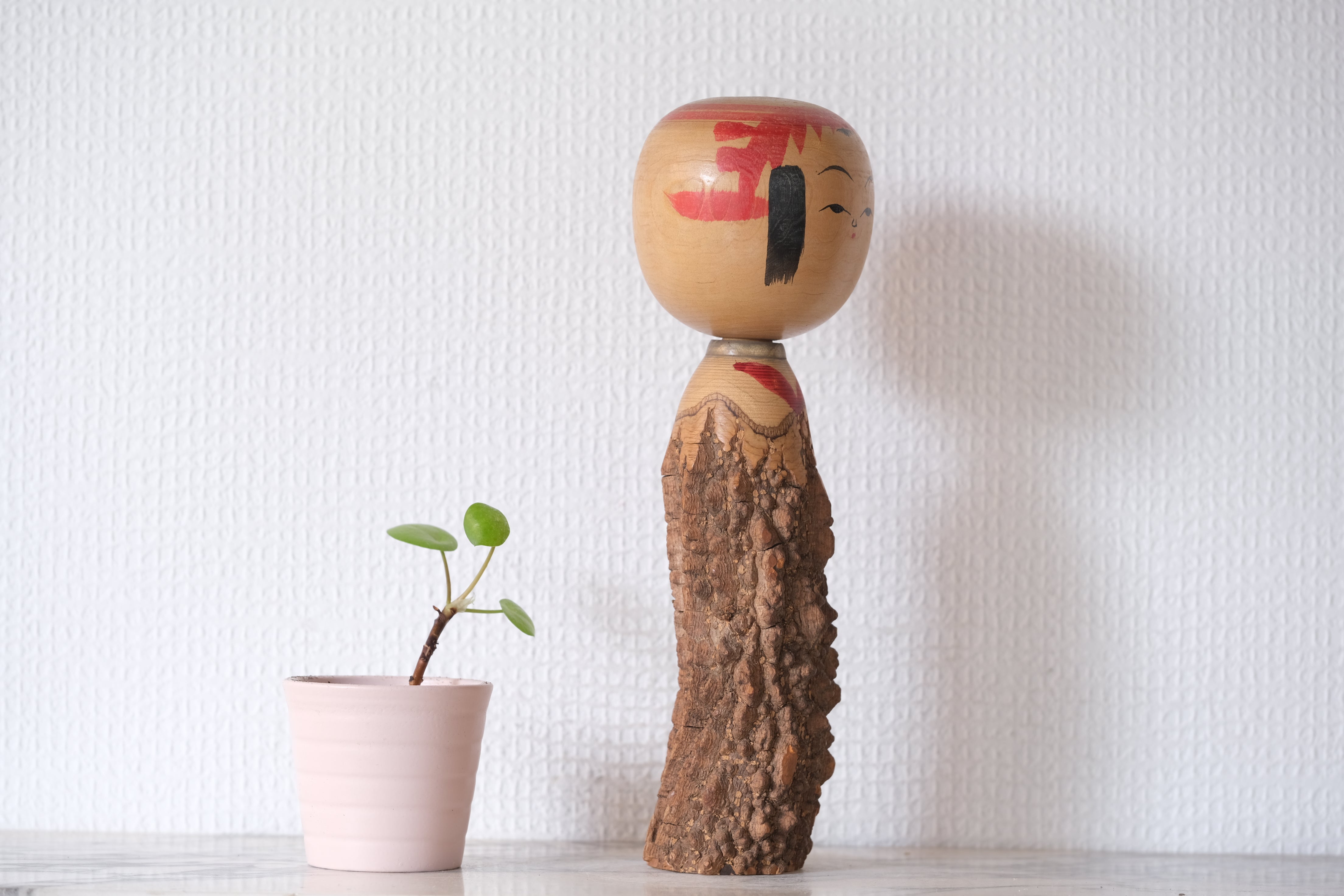 Rare Vintage Yajiro Kokeshi by Niiyama Hisashiro 新山久城 (1915-) | 24,5 cm