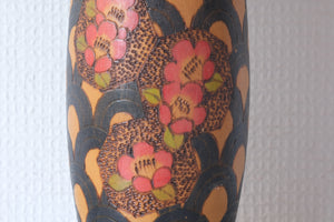 Large Gumma Kokeshi with Flowers | 29 cm