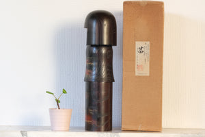 Vintage Gumma Kokeshi by Aoki Ryoka 青木蓼華 | With Original Box | 33,5 cm