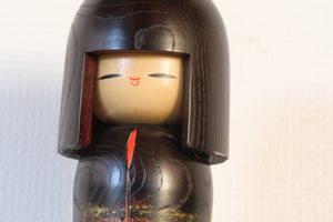 Vintage Gumma Kokeshi by Aoki Ryoka 青木蓼華 | With Original Box | 33,5 cm