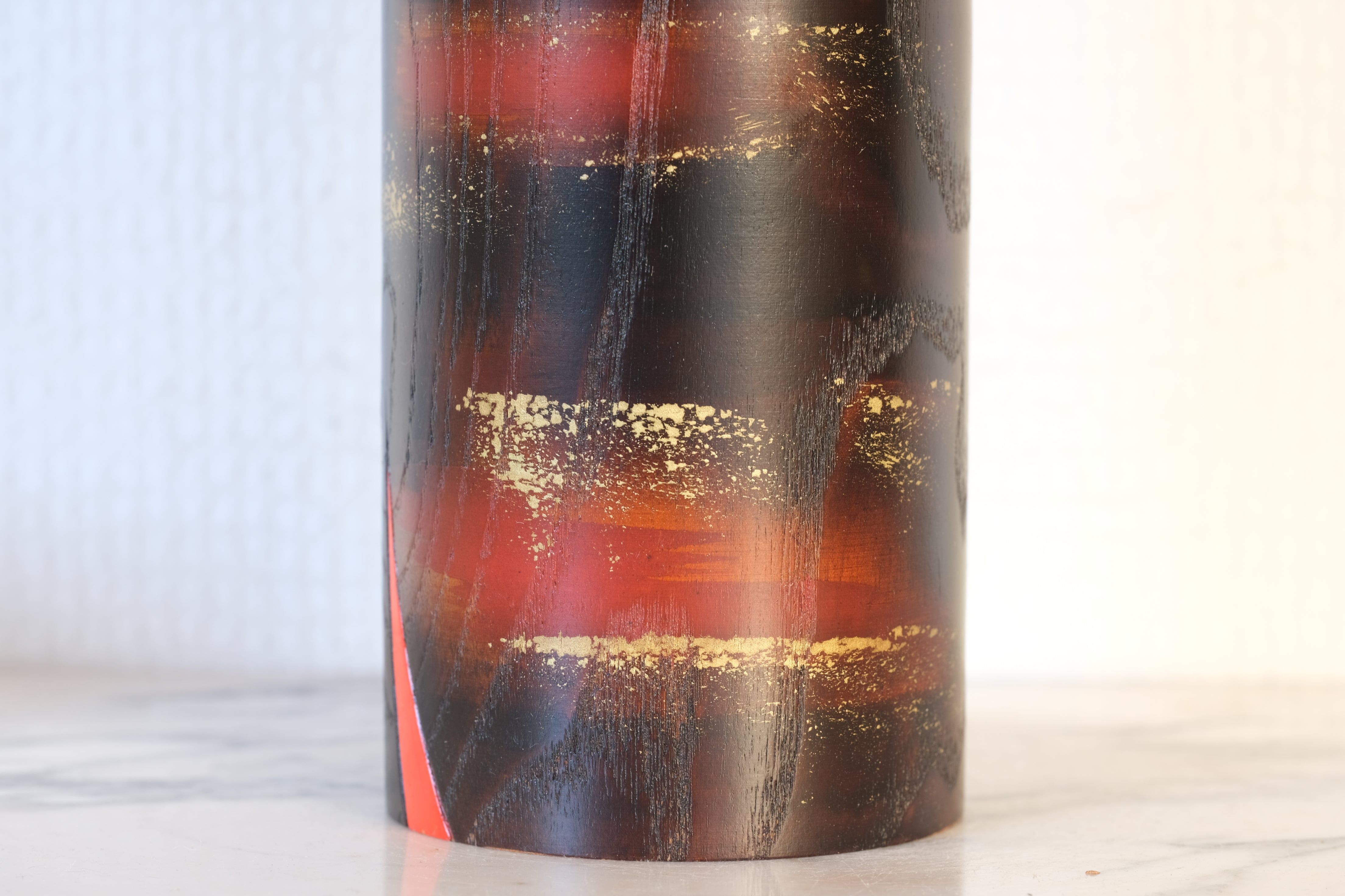 Vintage Gumma Kokeshi by Aoki Ryoka 青木蓼華 | With Original Box | 33,5 cm