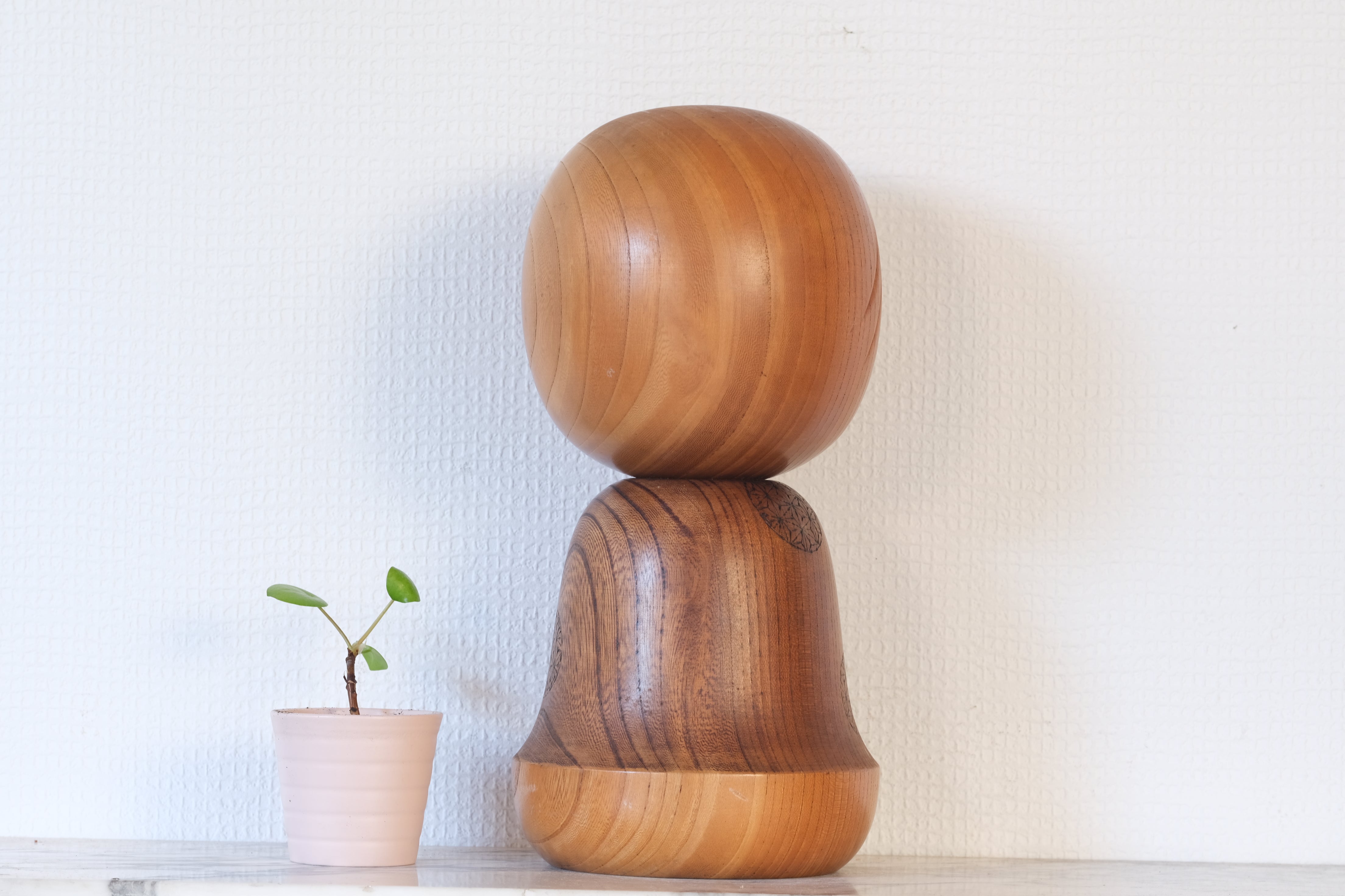 Rare Vintage Creative Kokeshi by Tsujita Ryozo 辻田亮三 (1923-) | 29 cm