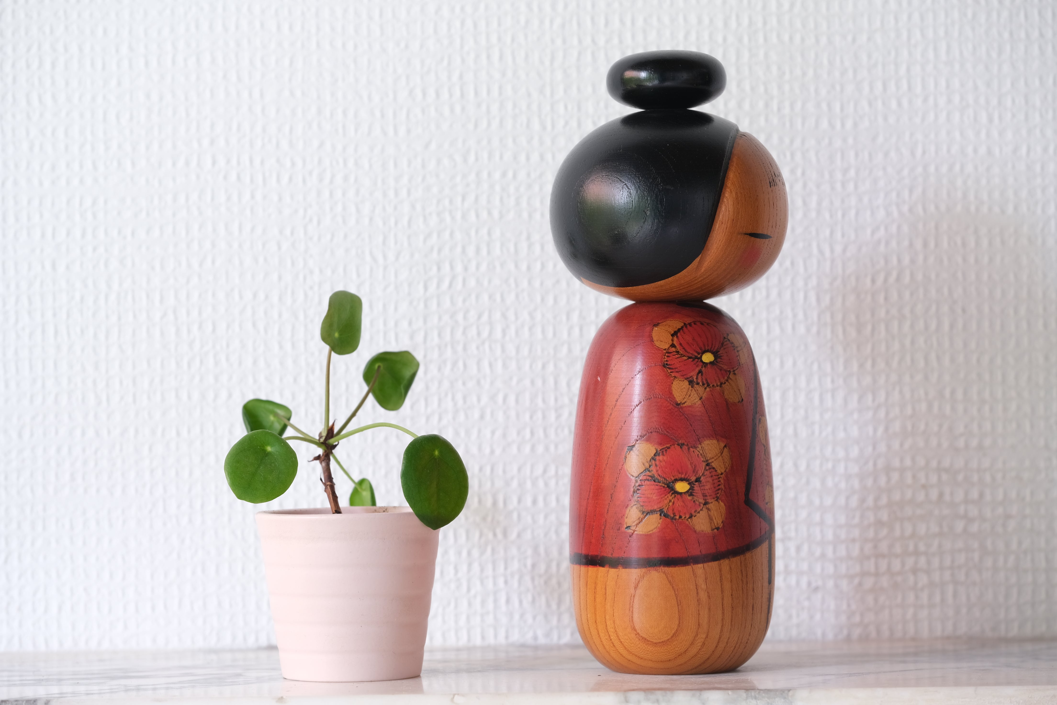 Exclusive Vintage Creative Kokeshi by Chiyomatsu Kano 狩野千代松 (1935-) | 22 cm