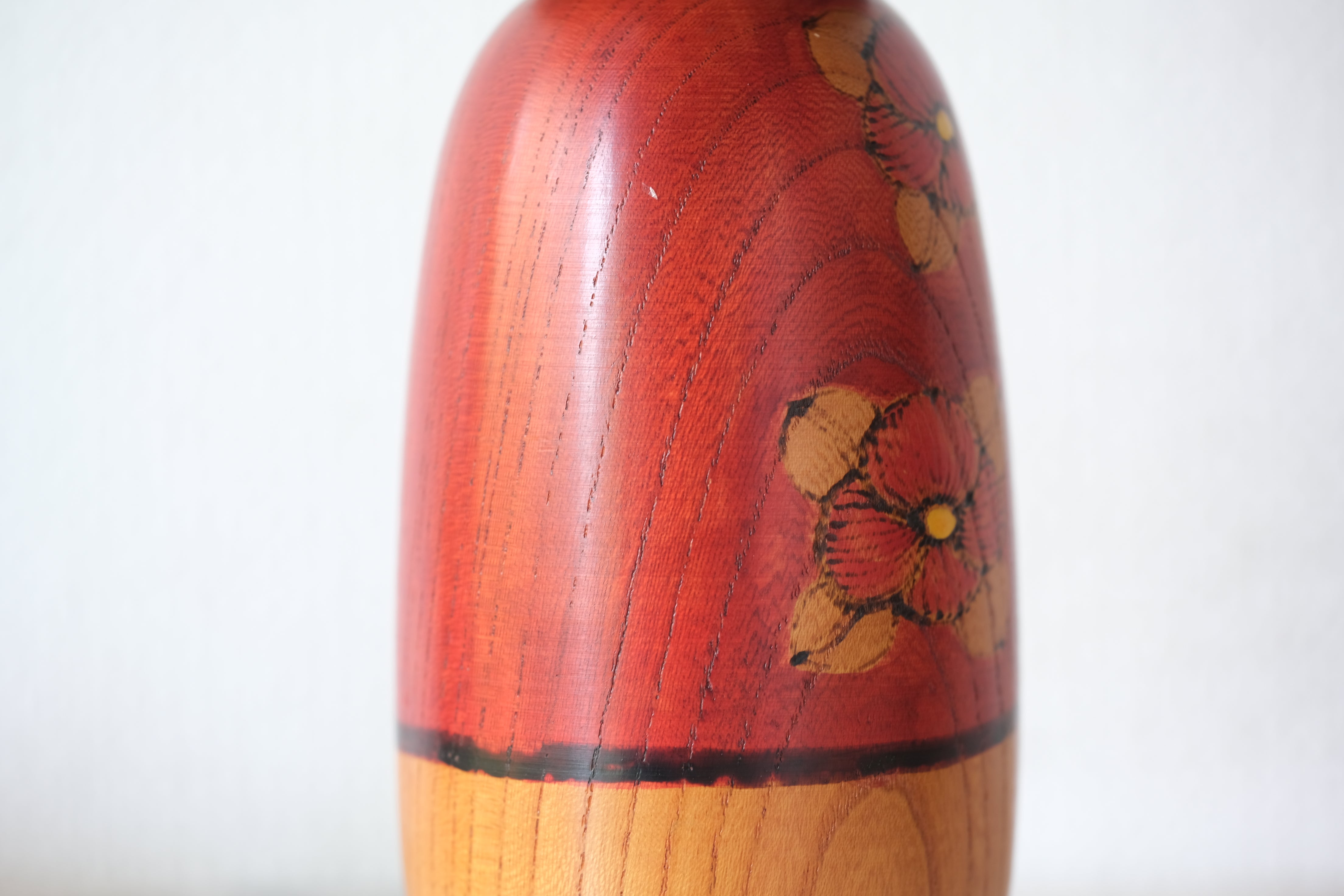 Exclusive Vintage Creative Kokeshi by Chiyomatsu Kano 狩野千代松 (1935-) | 22 cm
