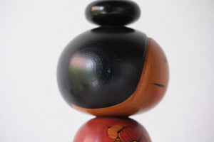 Exclusive Vintage Creative Kokeshi by Chiyomatsu Kano 狩野千代松 (1935-) | 22 cm