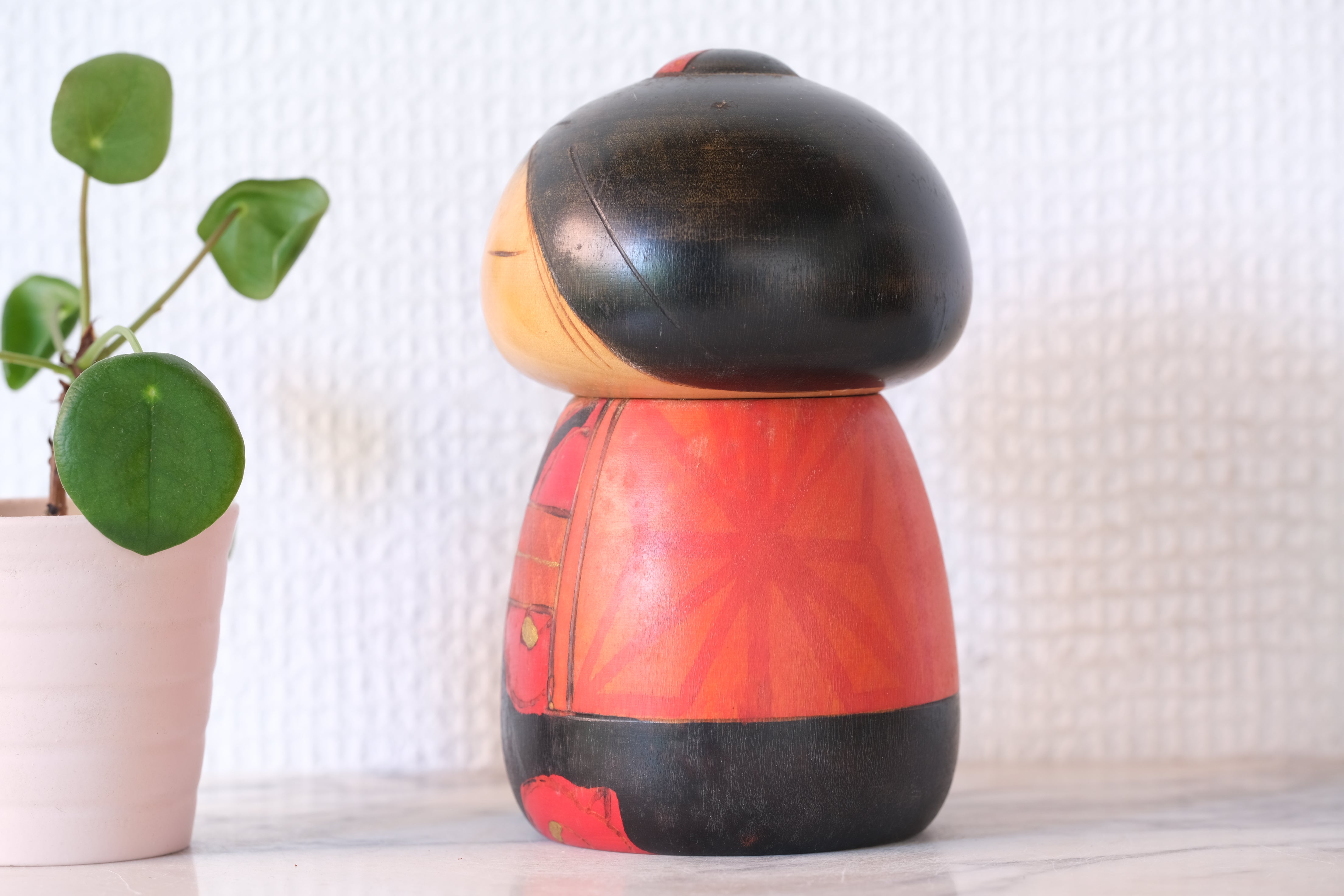 Rare Vintage Creative Kokeshi by Toa Sekiguchi (1942-) | 13,5 cm