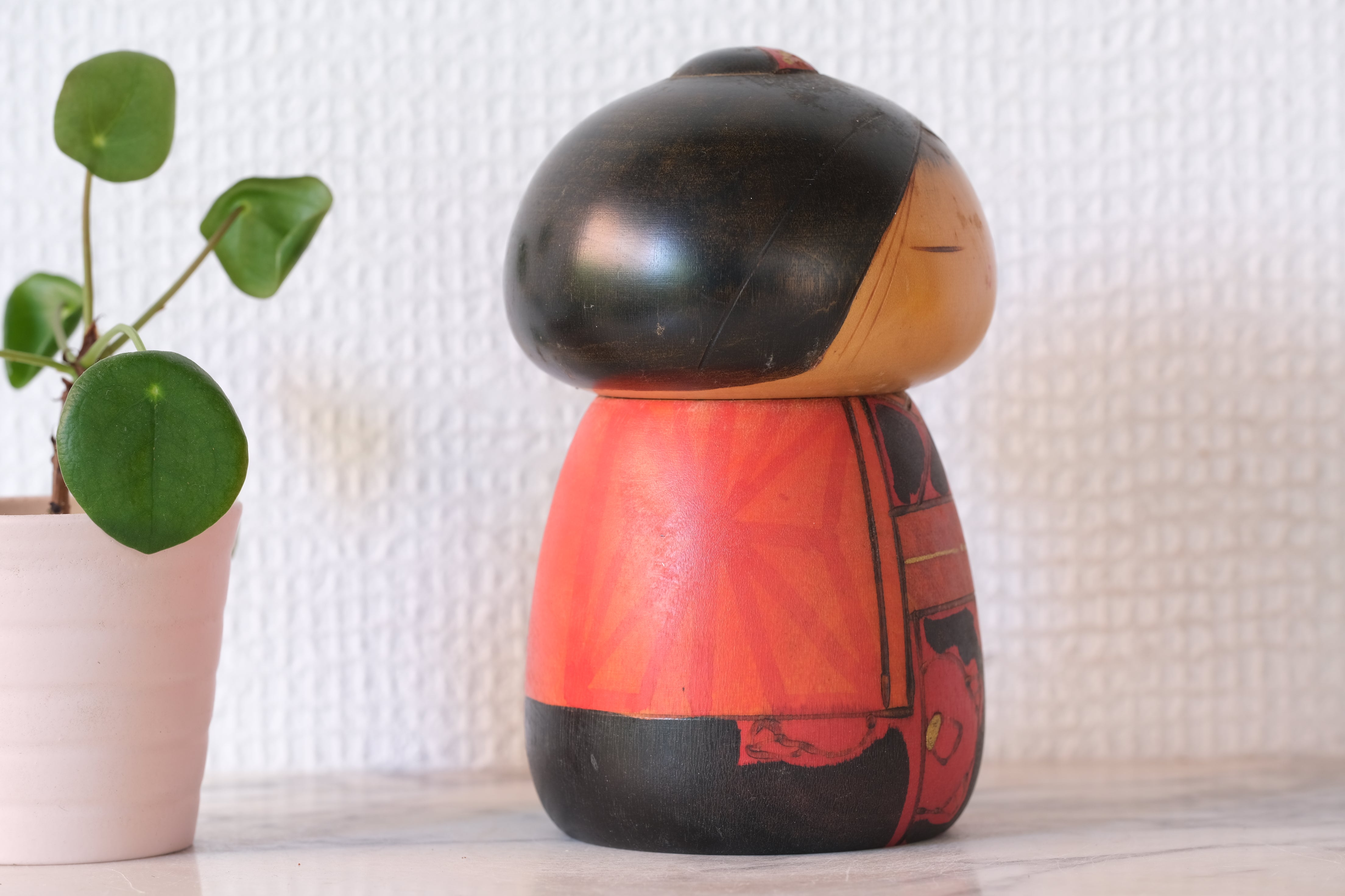 Rare Vintage Creative Kokeshi by Toa Sekiguchi (1942-) | 13,5 cm