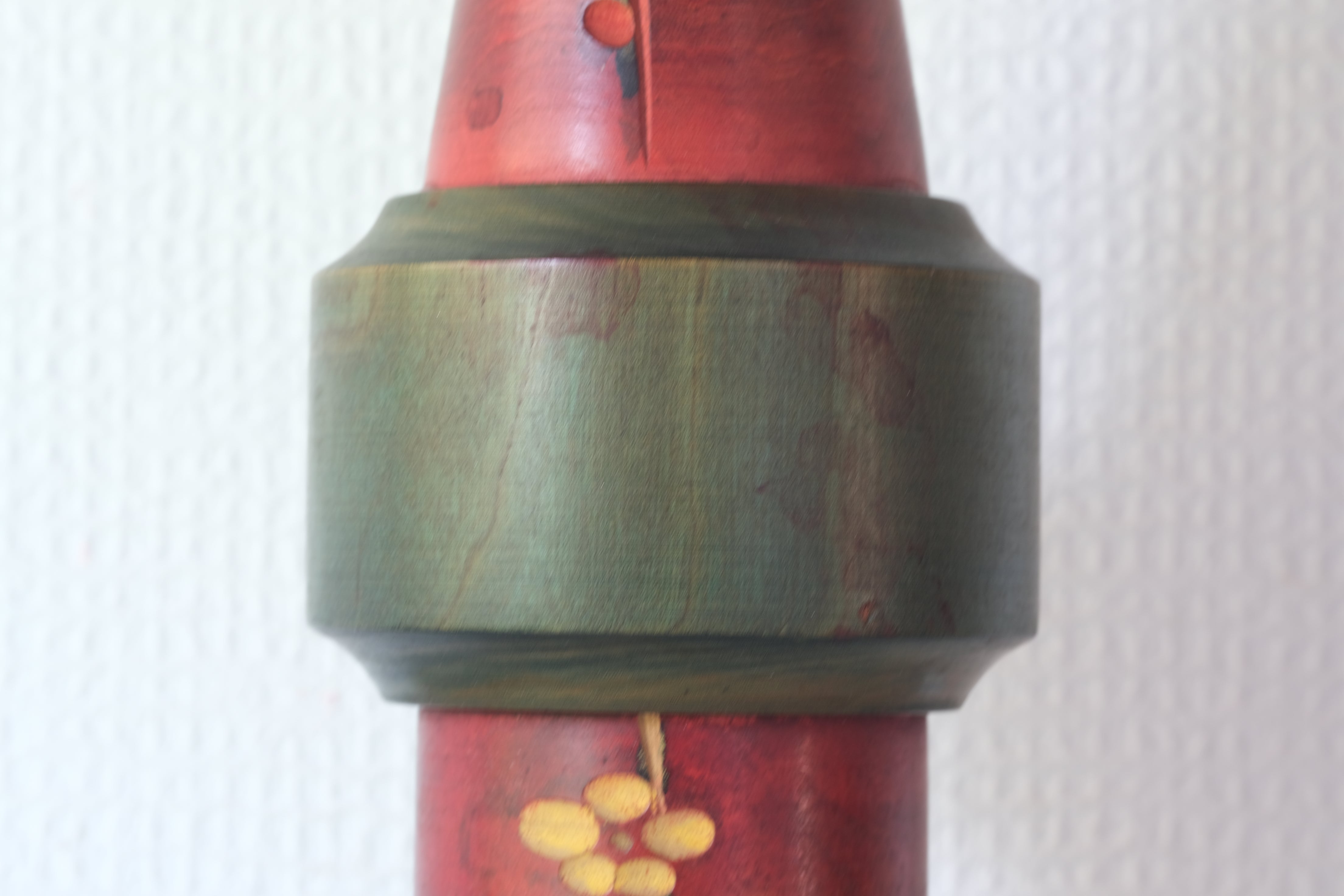 Vintage Creative Kokeshi By The Famous Takahashi Hashime はしめ (1918-2002) | 35,5 cm