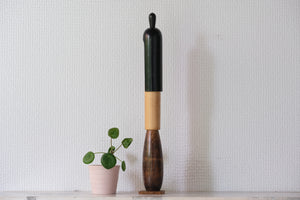 Rare Vintage Kokeshi by the famous Shozan Shido (1932-1995) | 38 cm
