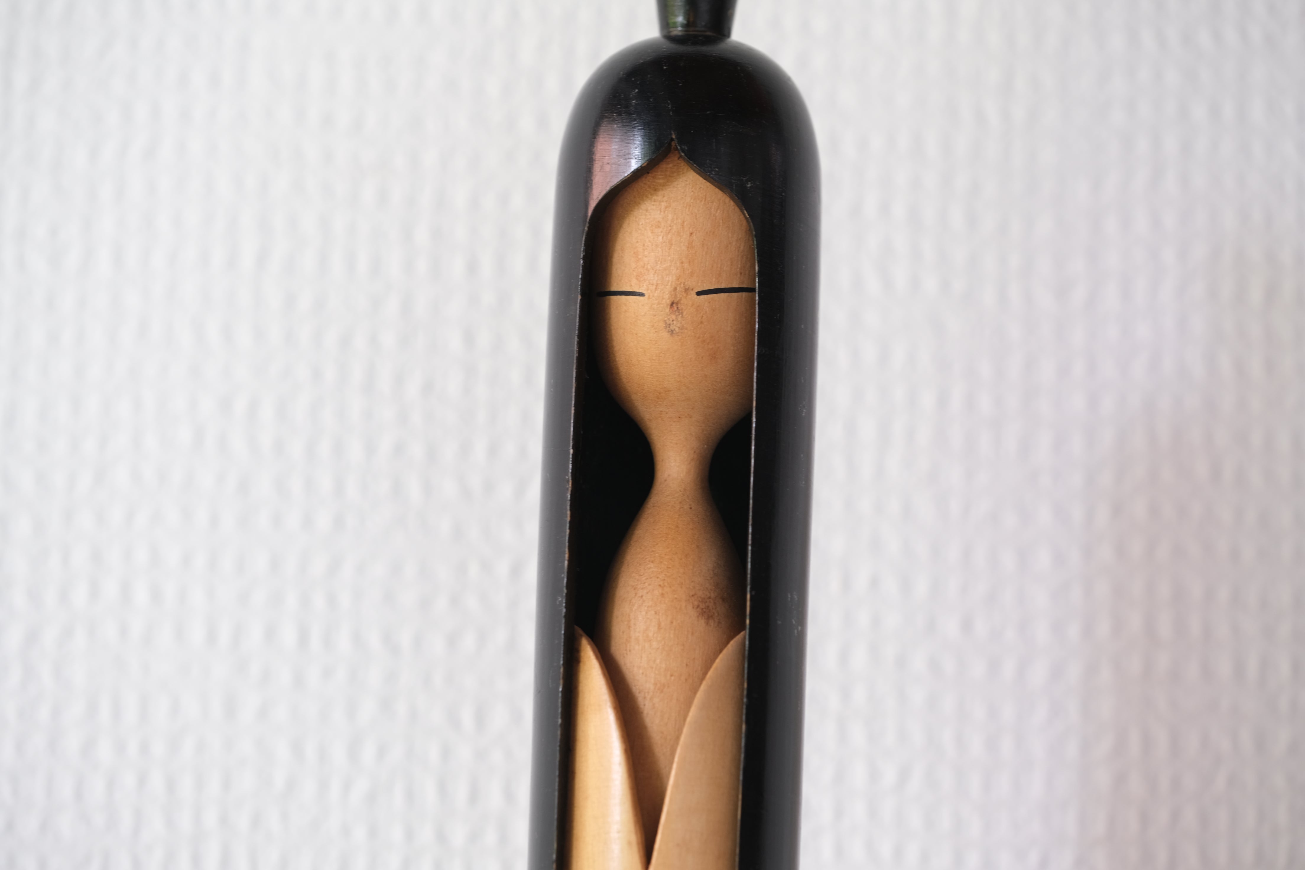 Rare Vintage Kokeshi by the famous Shozan Shido (1932-1995) | 38 cm