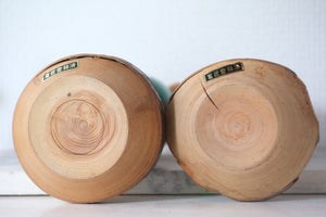 Rare Pair of Vintage Demon Kokeshi | 24,5 cm and 26 cm