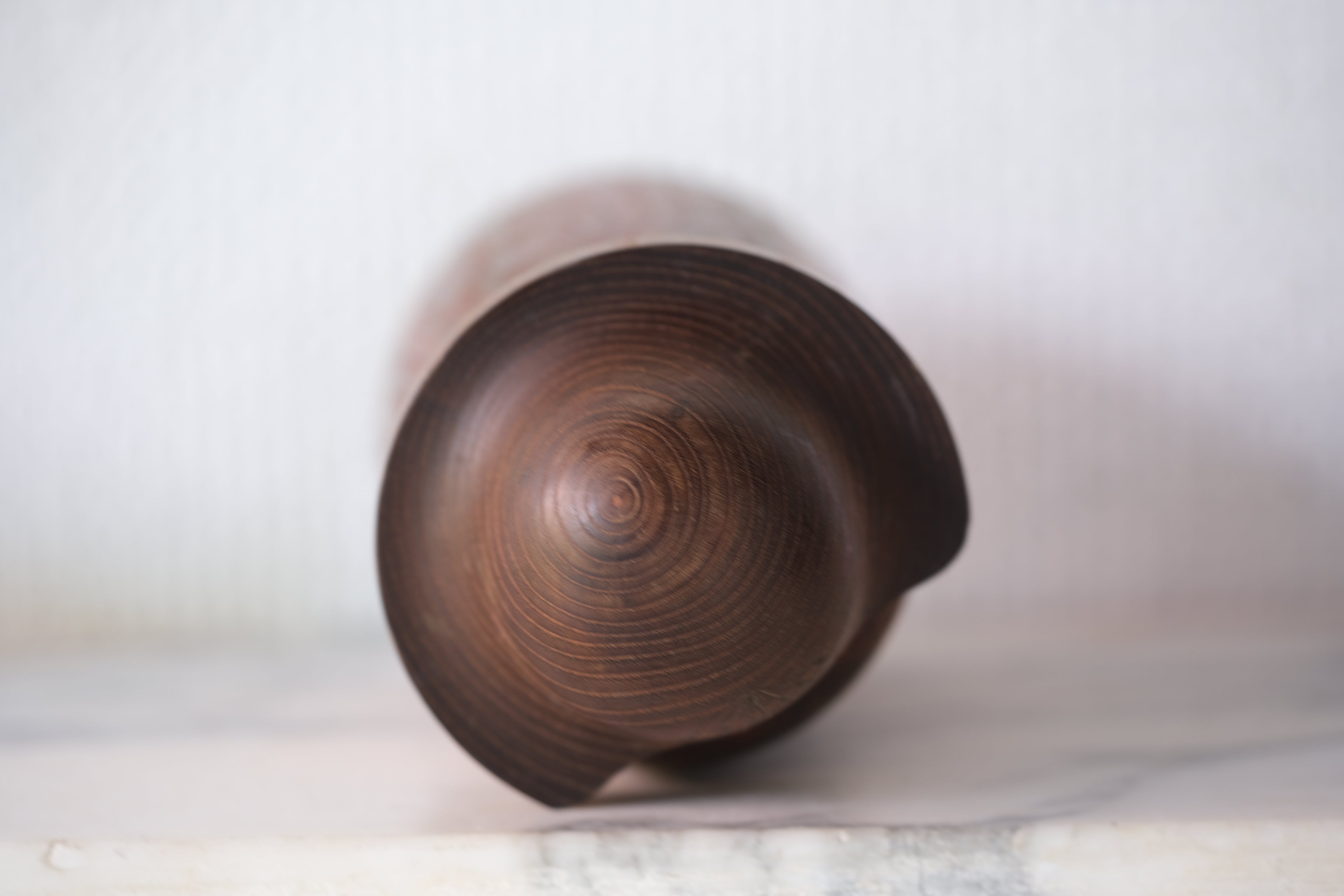 Vintage Creative Kokeshi By Miyajima Muhitsu 宮島 無筆 (1929-) | Titled: 'Tai - Desire' | 17 cm