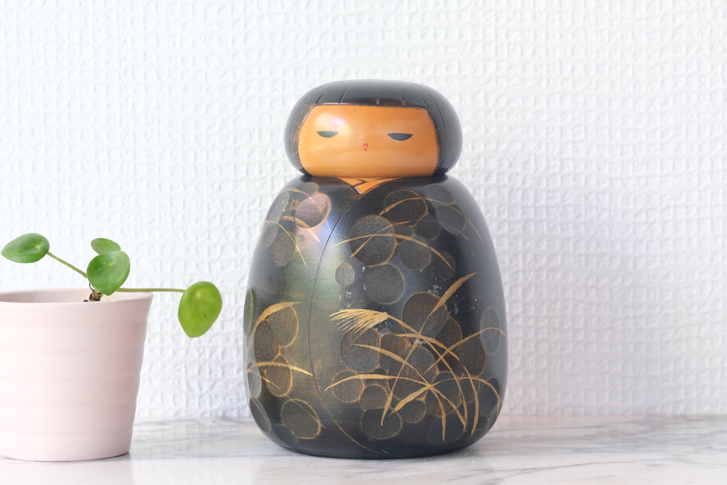 Rare Vintage Creative Kokeshi by Toa Sekiguchi (1942-) | 13,5 cm