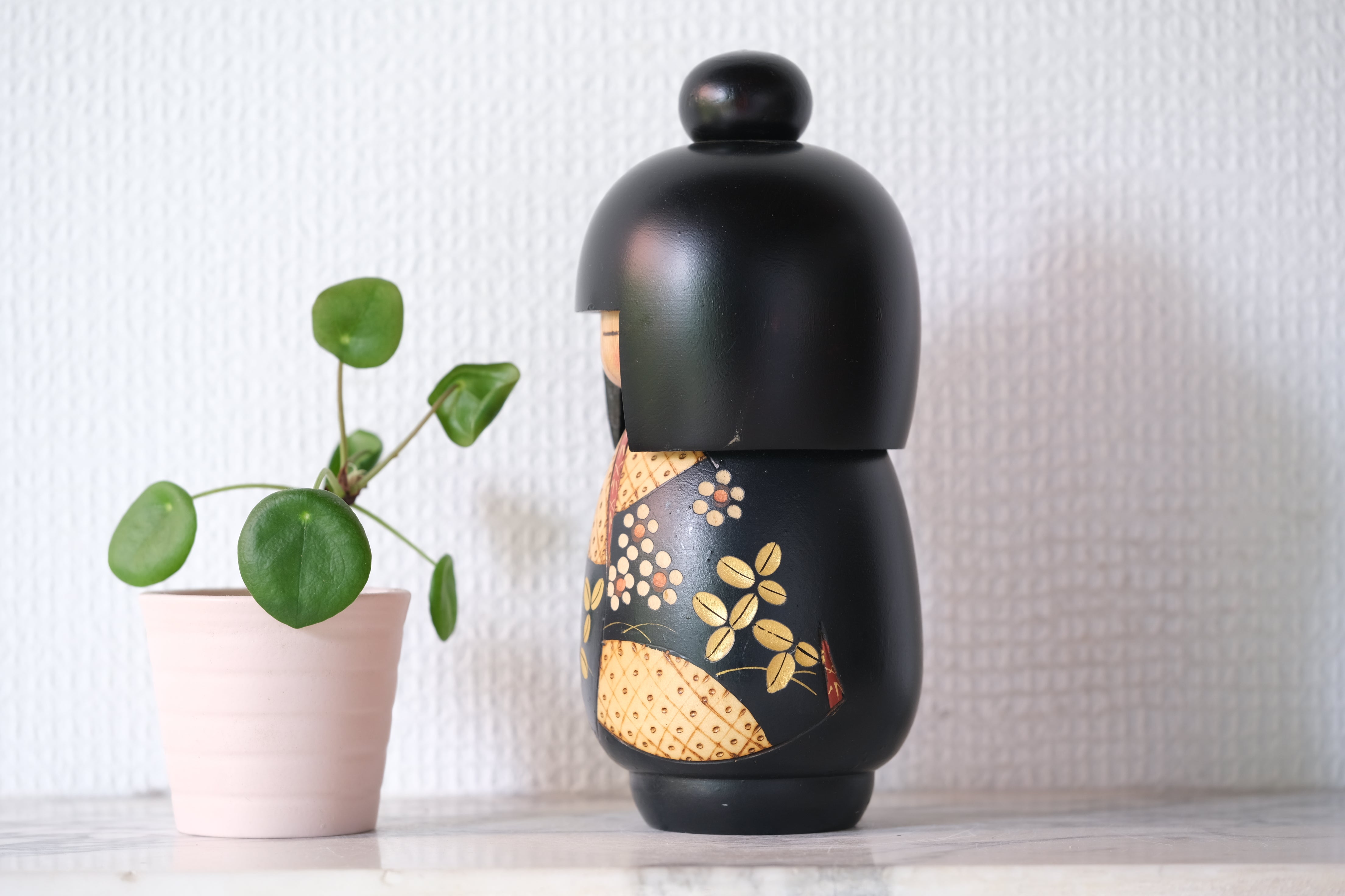 Vintage Gumma Kokeshi By Kazuo Takamizawa 高見沢一夫 (1927-) | 19 cm