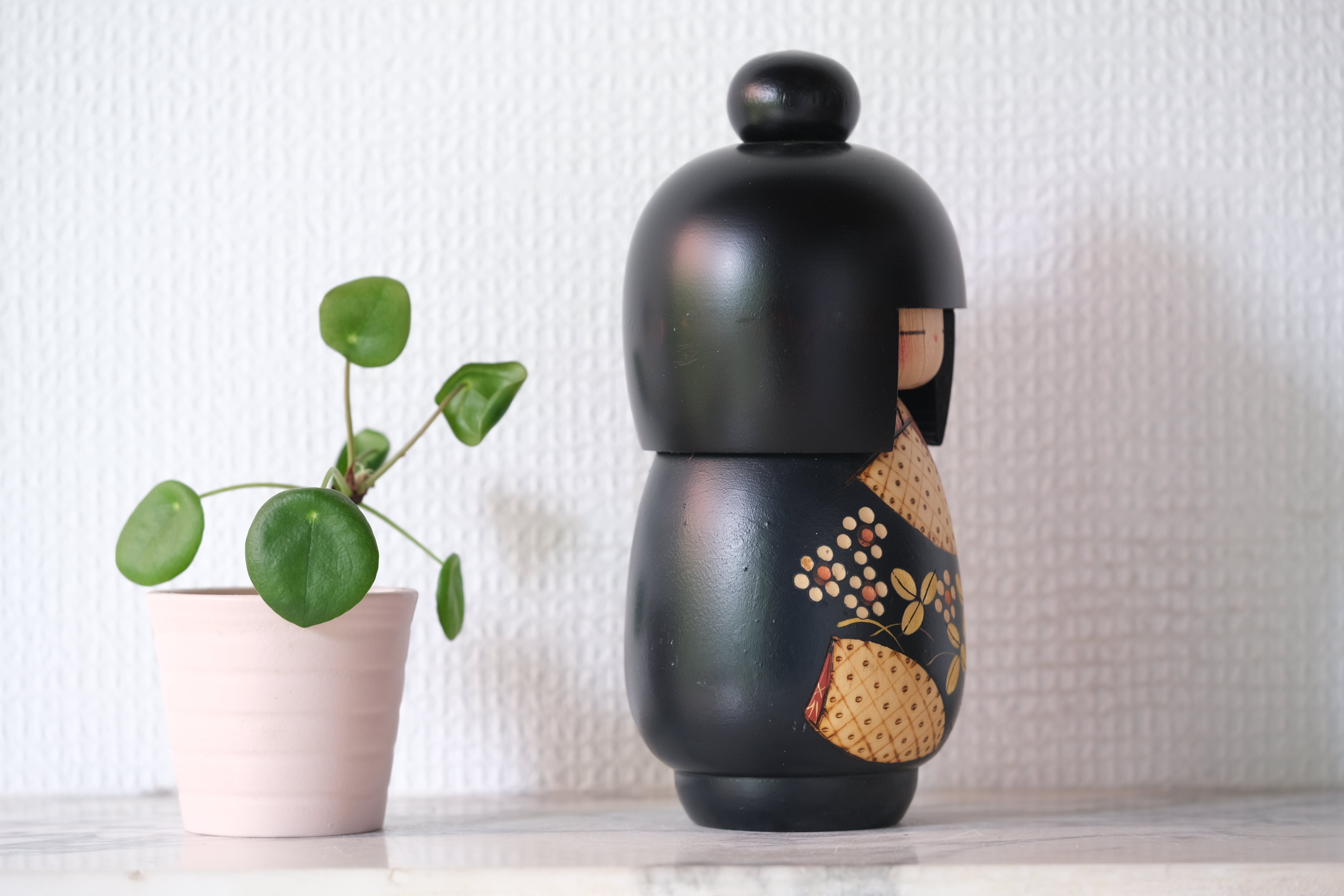 Vintage Gumma Kokeshi By Kazuo Takamizawa 高見沢一夫 (1927-) | 19 cm