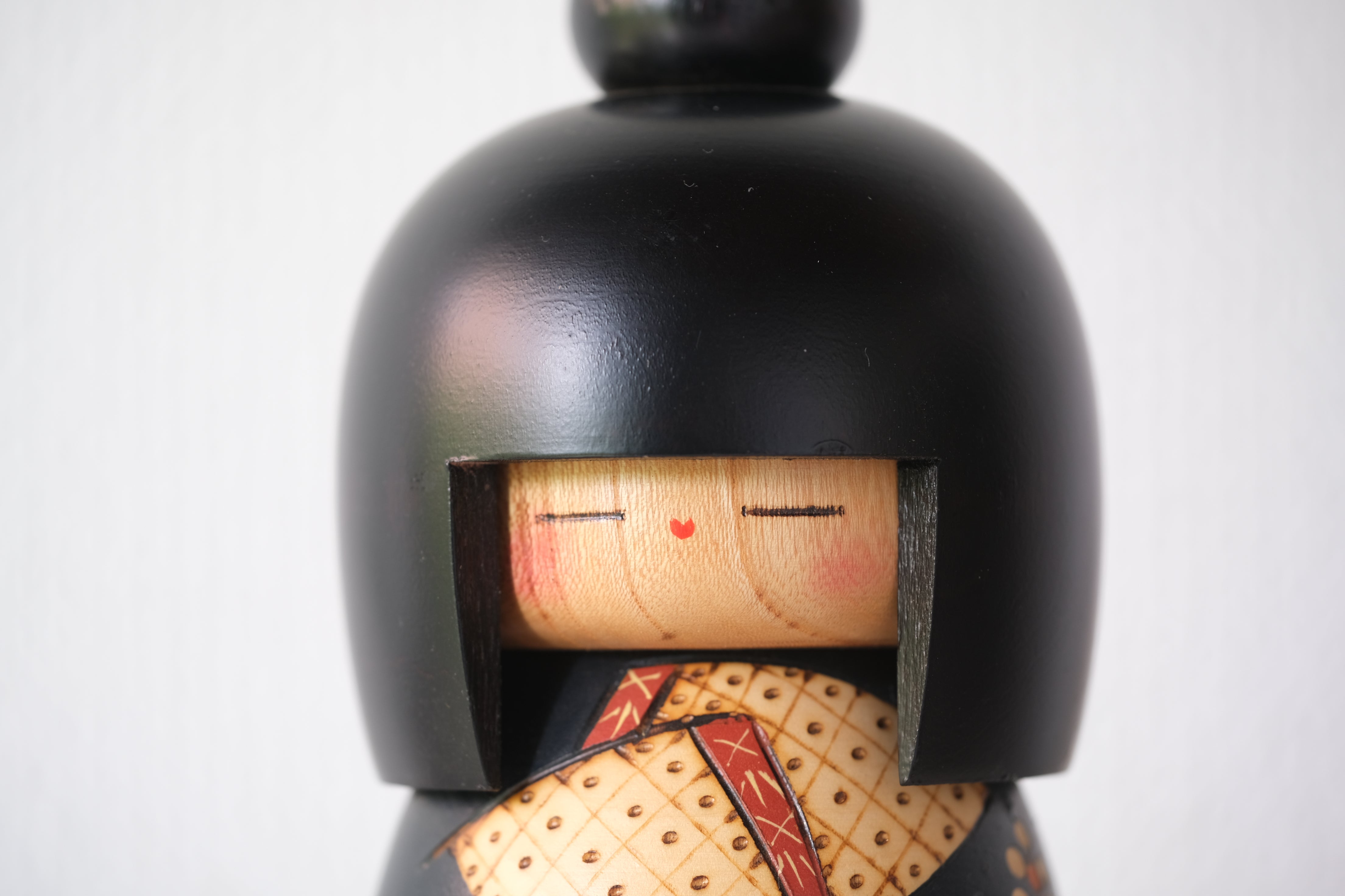 Vintage Gumma Kokeshi By Kazuo Takamizawa 高見沢一夫 (1927-) | 19 cm
