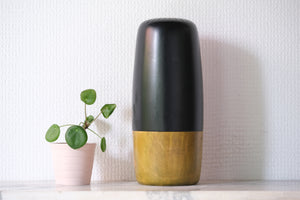 Exclusive Vintage Creative Kokeshi with Cranes by Yoshio Ohtani (1936- ) | Titled: 夕映 - Yūbae - Sunset | 24 cm