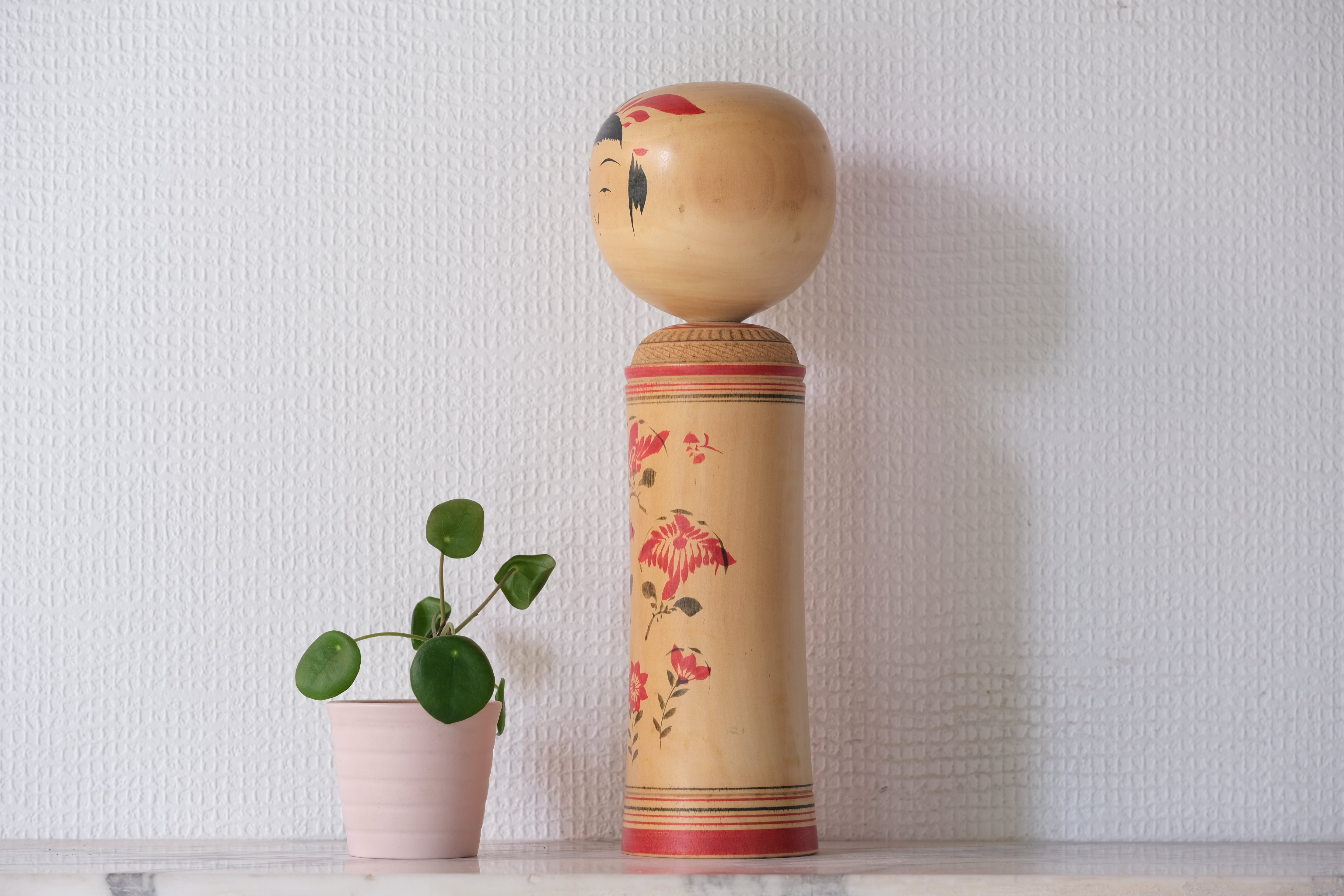 Vintage Traditional Narugo Kokeshi by Isamu Igarashi 五十嵐 勇 (1936-) | 29,5 cm