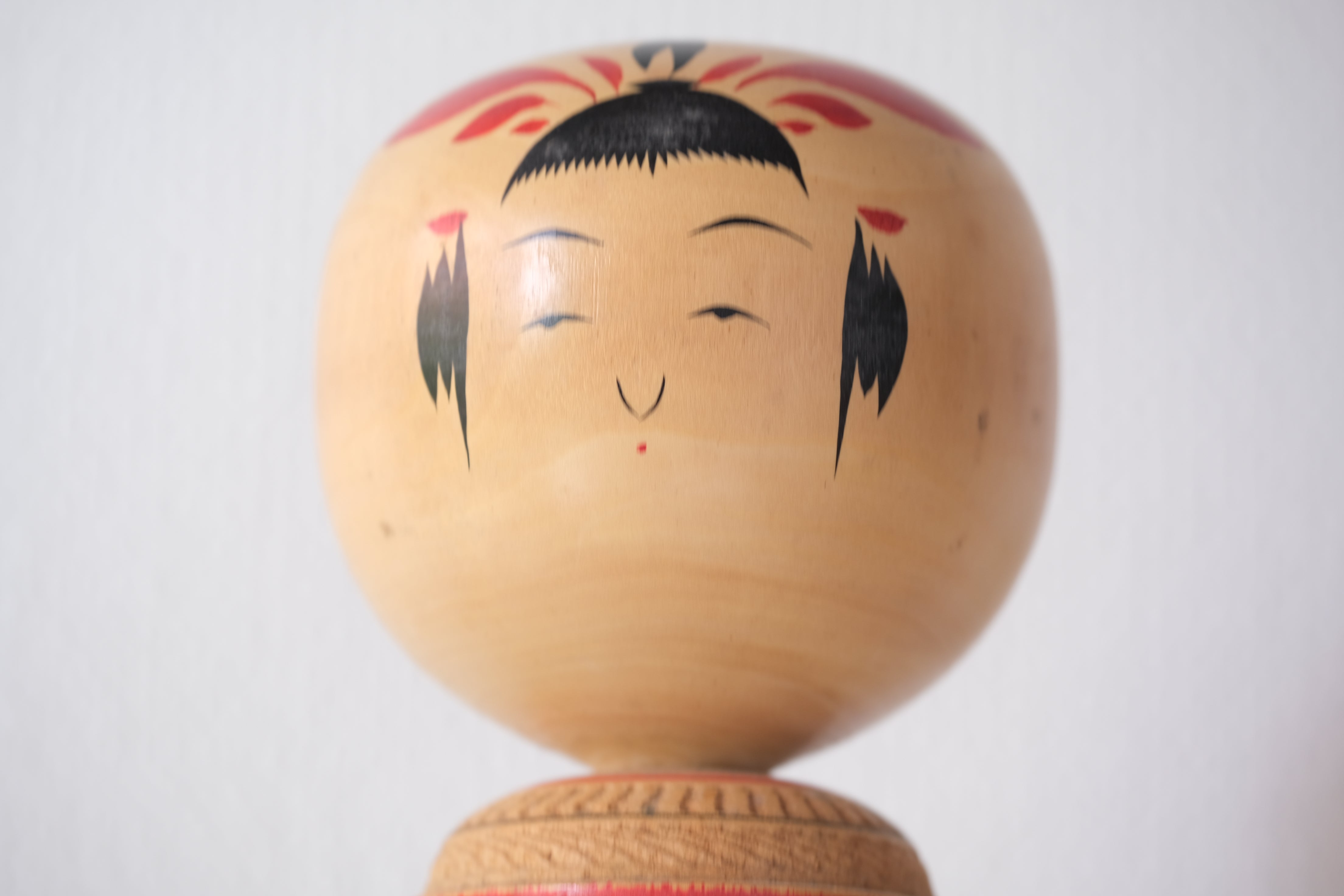Vintage Traditional Narugo Kokeshi by Isamu Igarashi 五十嵐 勇 (1936-) | 29,5 cm