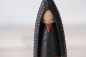 Small Vintage Creative Kokeshi by Shozan Shido (1932-1995) | 11 cm