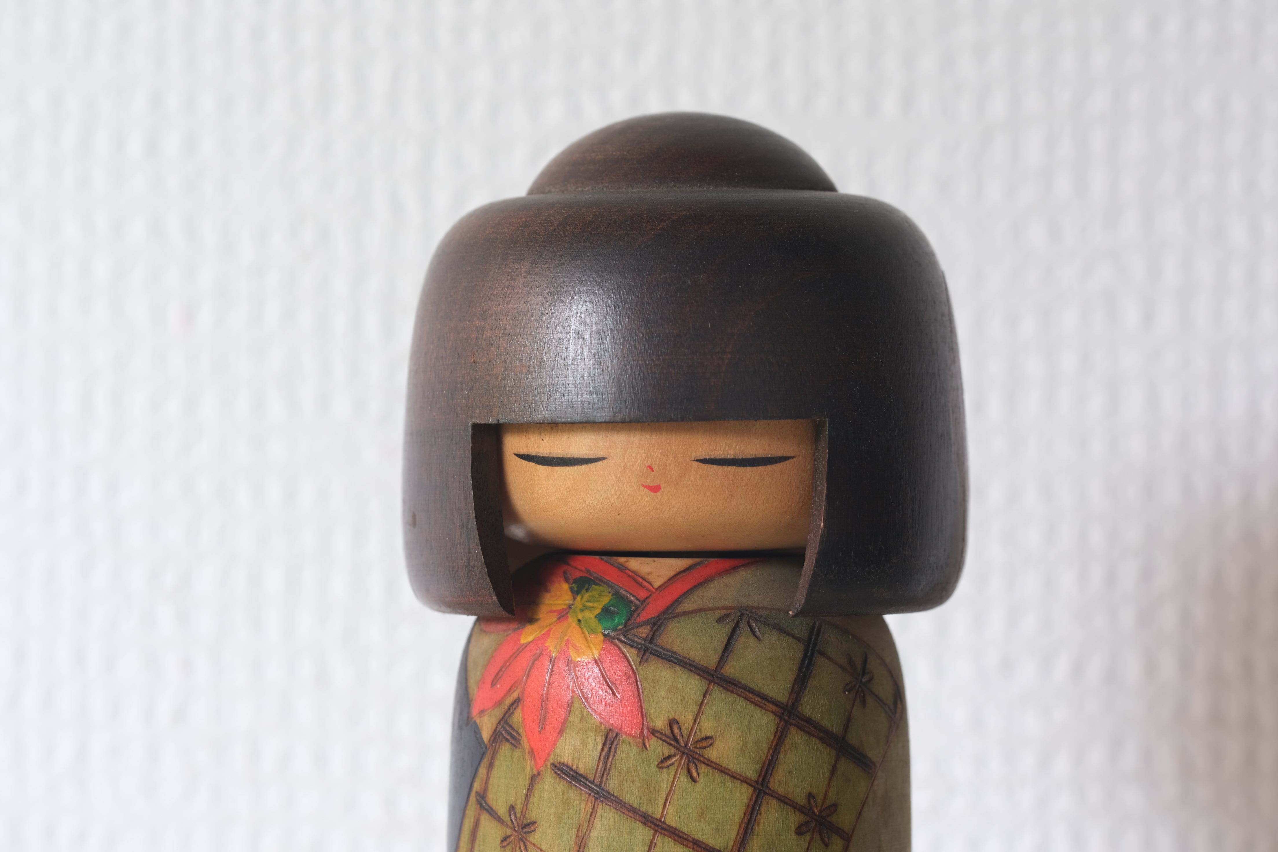 Vintage Gumma Kokeshi By Yuji Kawase 川瀬祐志作 (1938-) | 16 cm