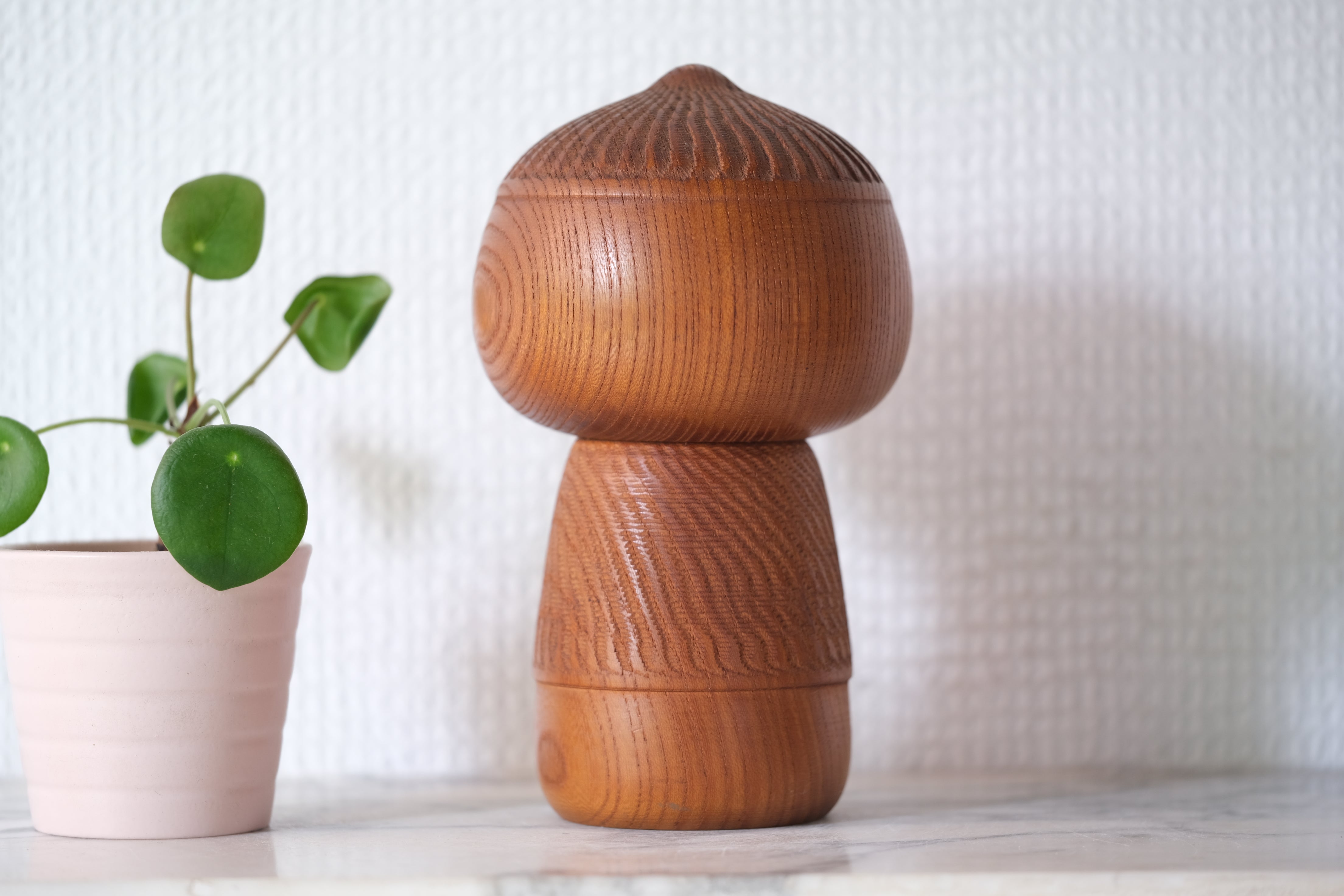 Vintage Creative Kokeshi by Takeda Masashi (1930-2015) | Titled: 'Doshin' | 15,5 cm