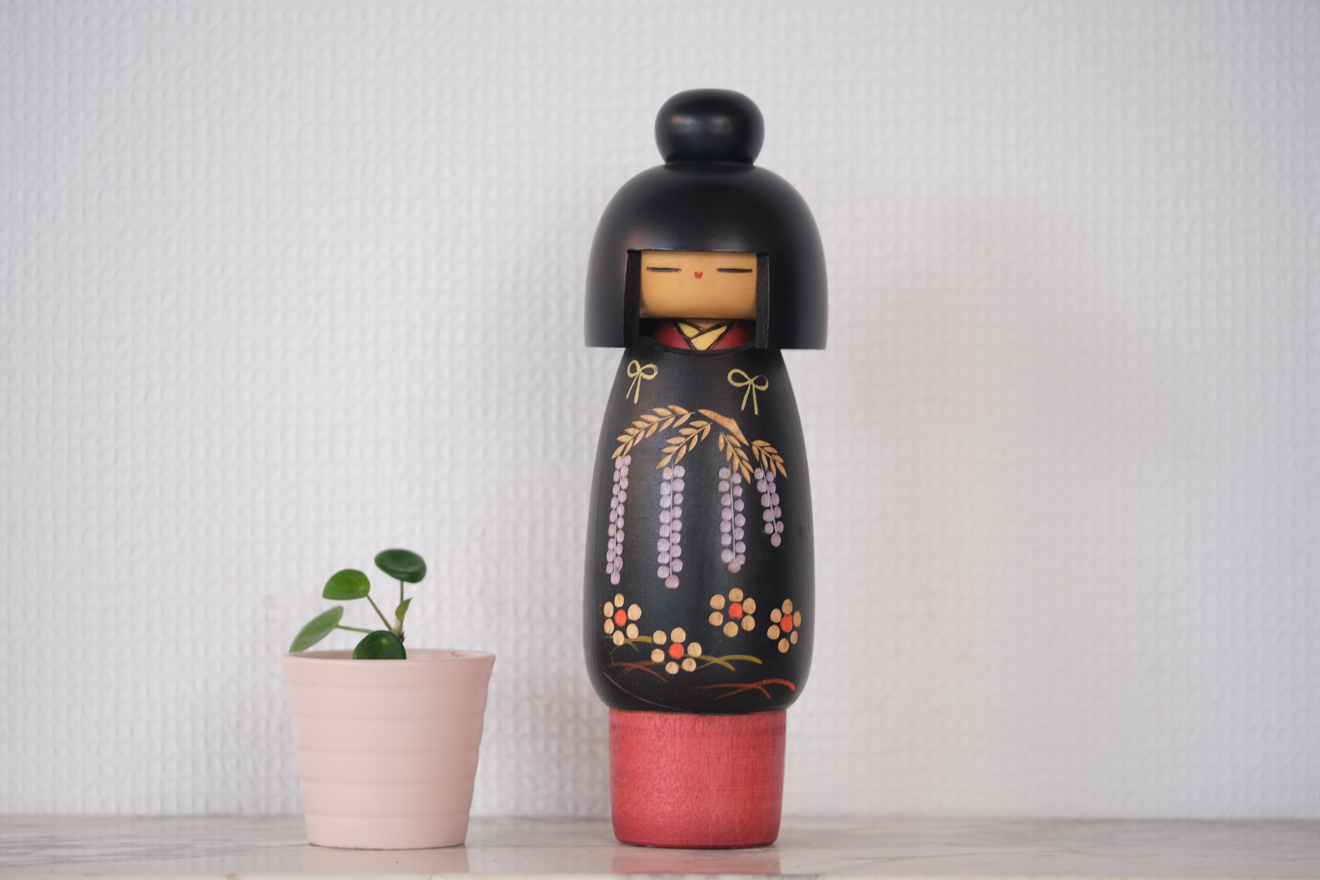 Rare Vintage Gumma Kokeshi By Kazuo Takamizawa (1927-) | 23,5 cm