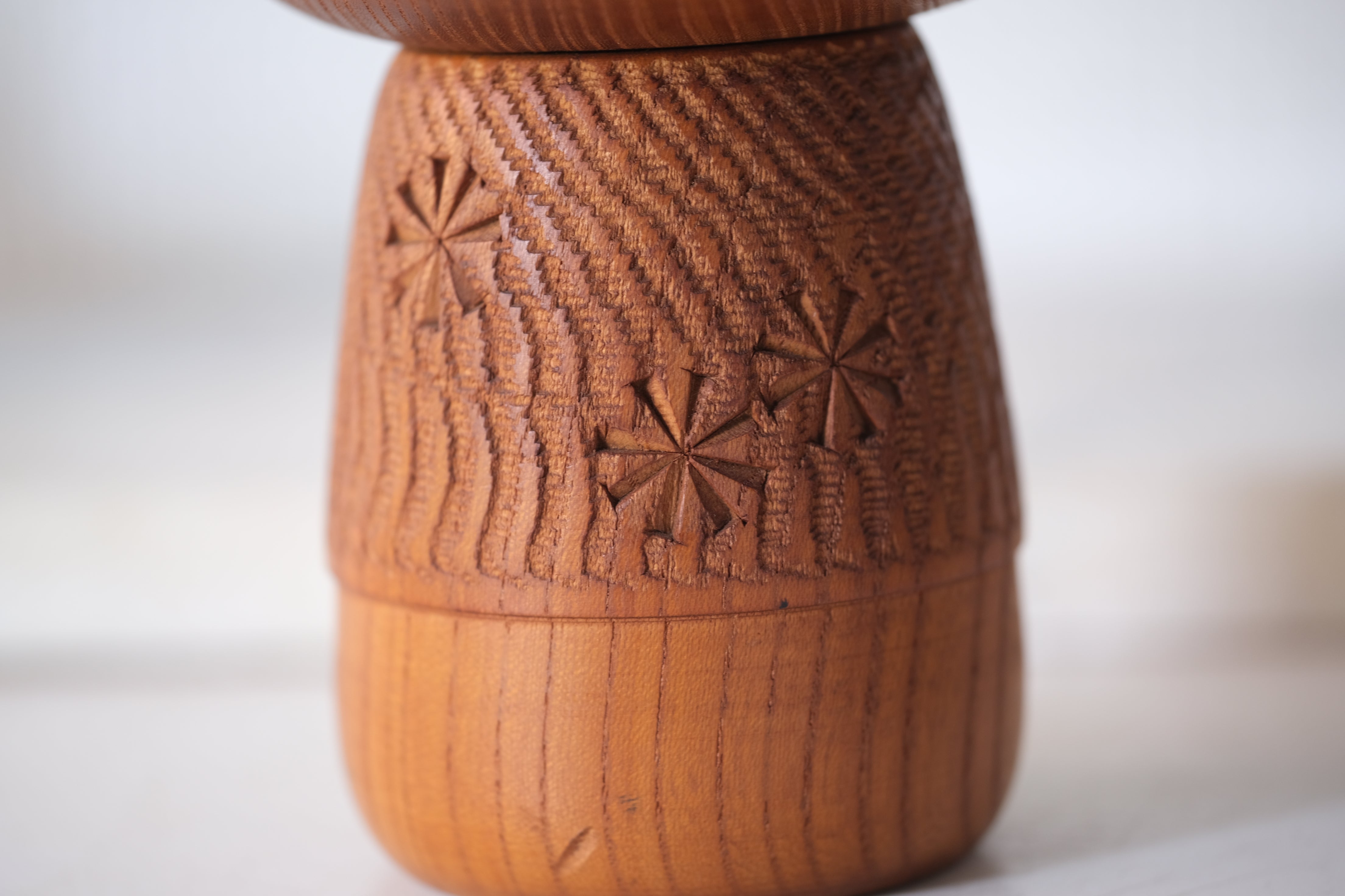 Vintage Creative Kokeshi by Takeda Masashi (1930-2015) | Titled: 'Doshin' | 15,5 cm