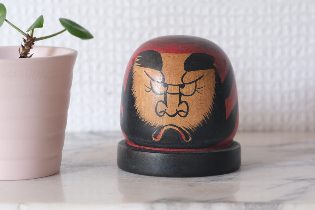 Rare Vintage Daruma | 6,5 cm